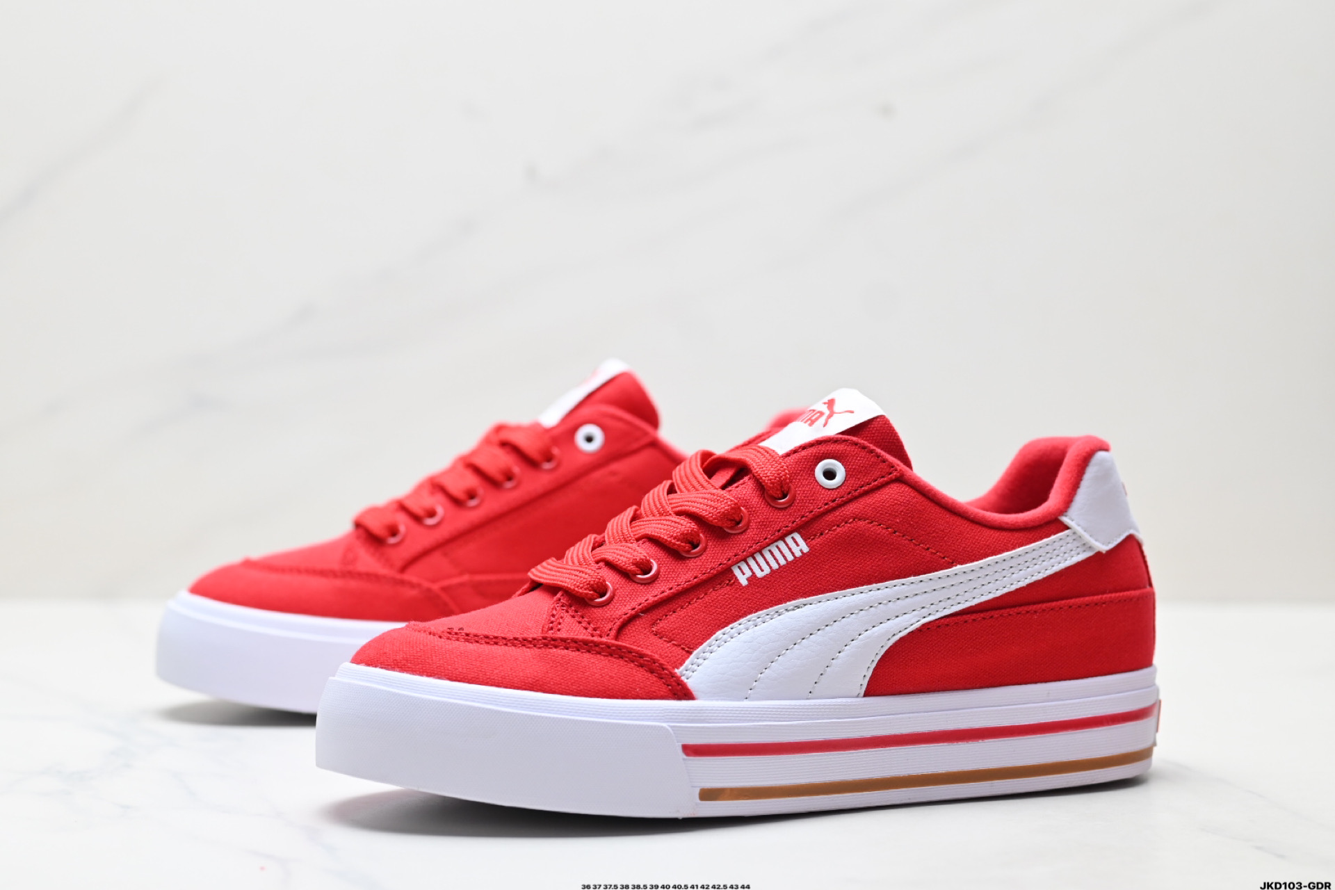 Puma Formstrip Court Classic Vulcanized 时尚百搭舒适潮流 彪马 低帮 板鞋 396353-03