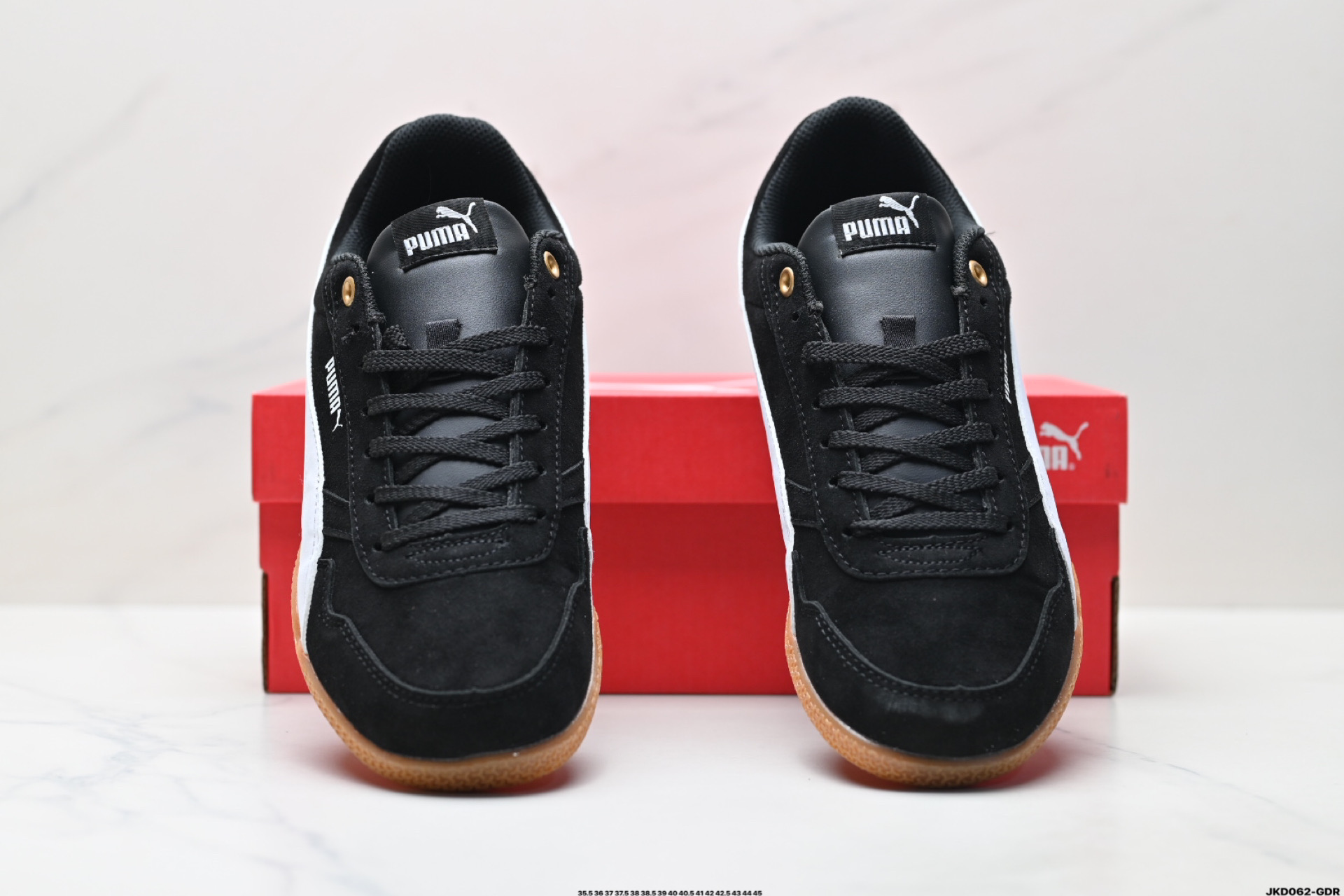 PUMA Bella Donna Nylon 彪马 舒适男女低帮生活休闲德训薄底鞋 402673-01