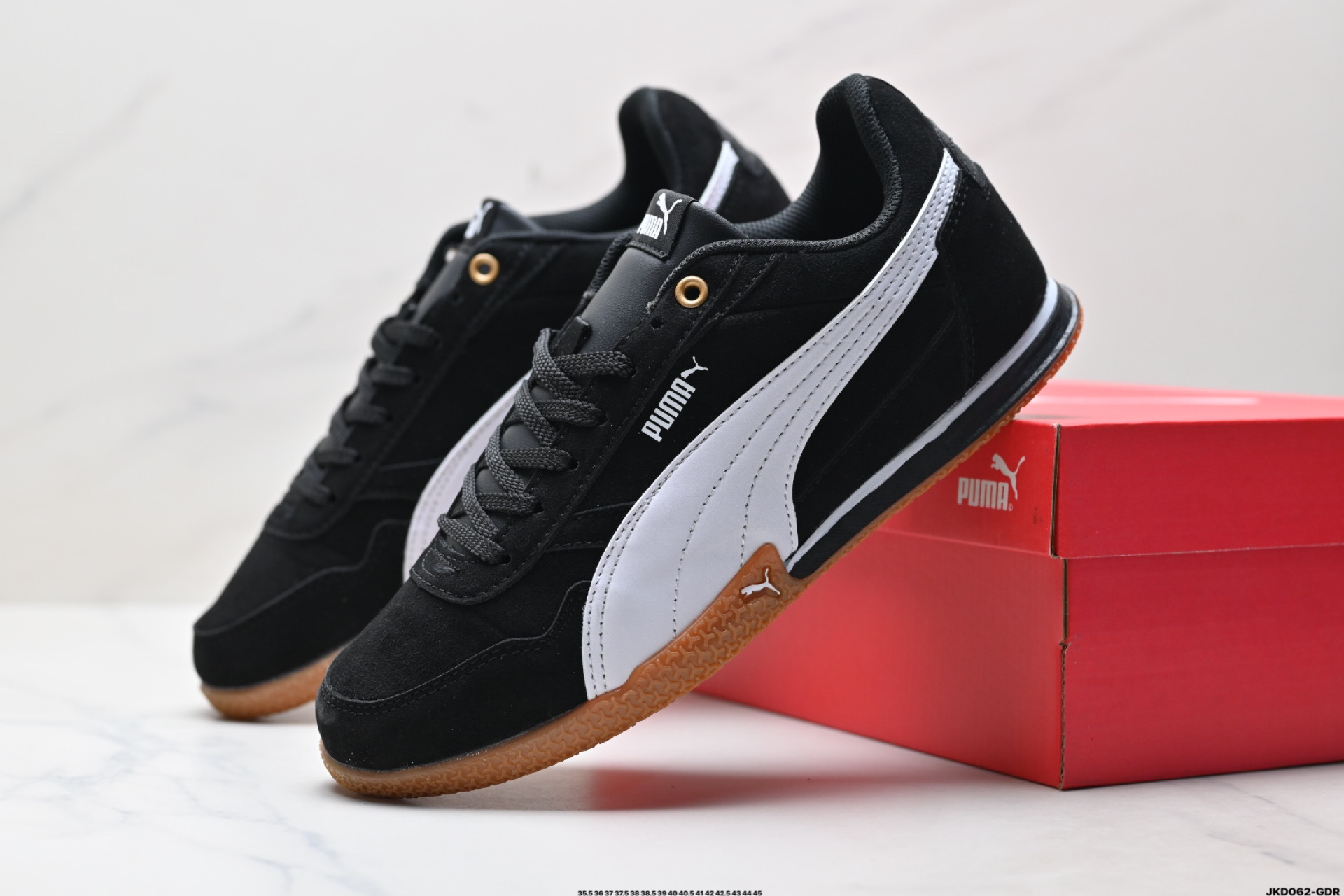 PUMA Bella Donna Nylon 彪马 舒适男女低帮生活休闲德训薄底鞋 402673-01