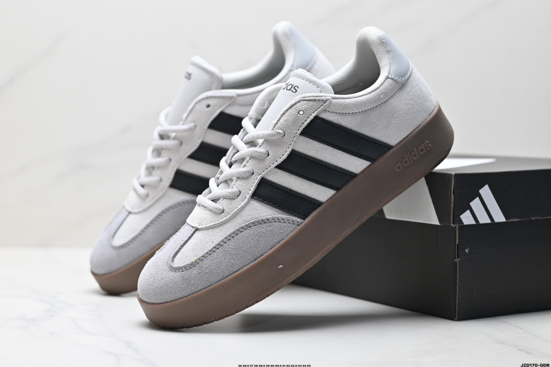 Adidas BARREDA DECODE 果冻T头鞋 板鞋德训鞋男女阿迪达斯轻运动鞋 JQ4234