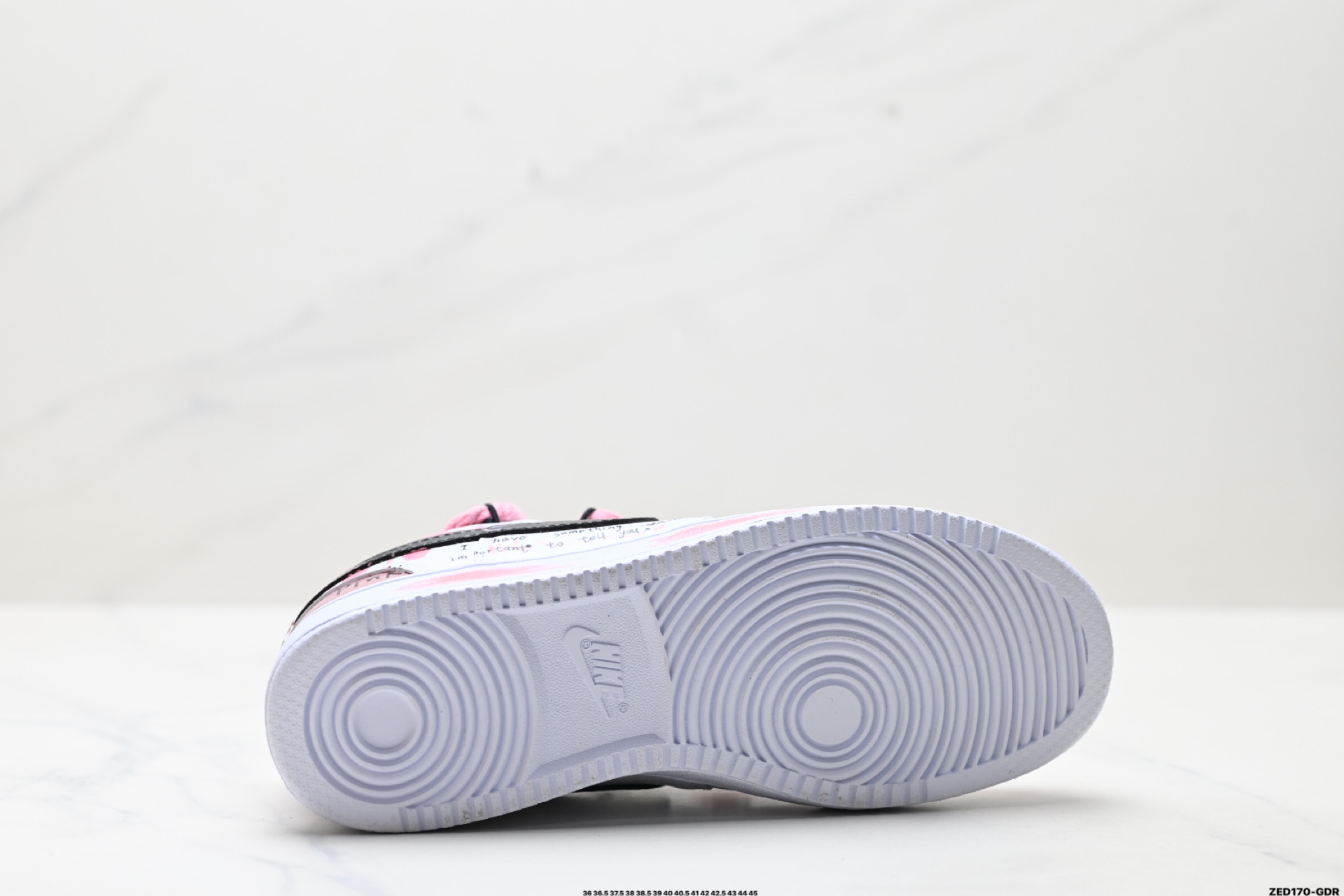 NIKE COURT VISION LO ‘DIY’定制 低帮百搭 透气休闲运动板鞋 DH3158-101