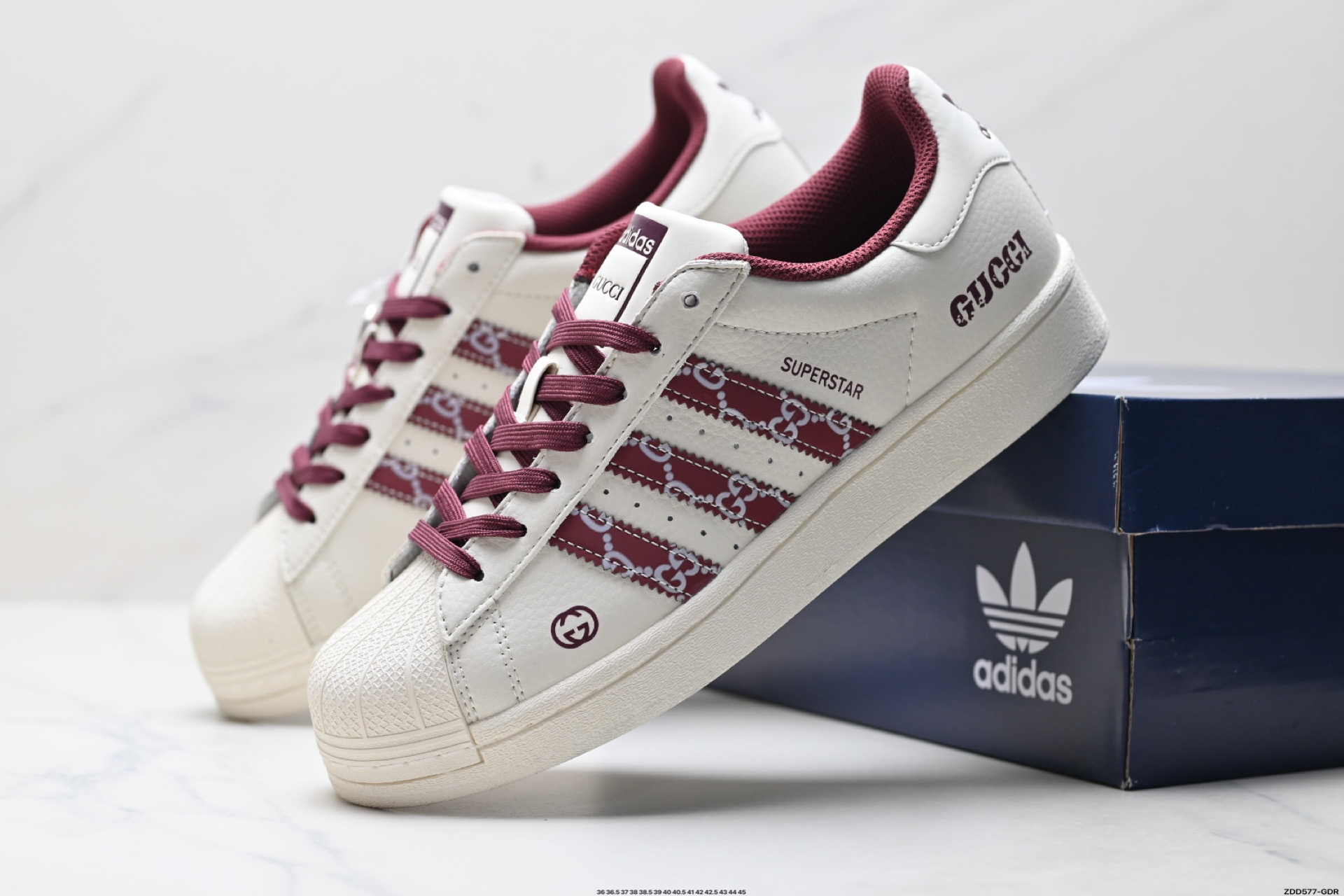 Adidas Originals Superstar 阿迪达斯 三叶草 贝壳头’DIY’系列低帮经典百搭休闲运动板鞋 XS0011