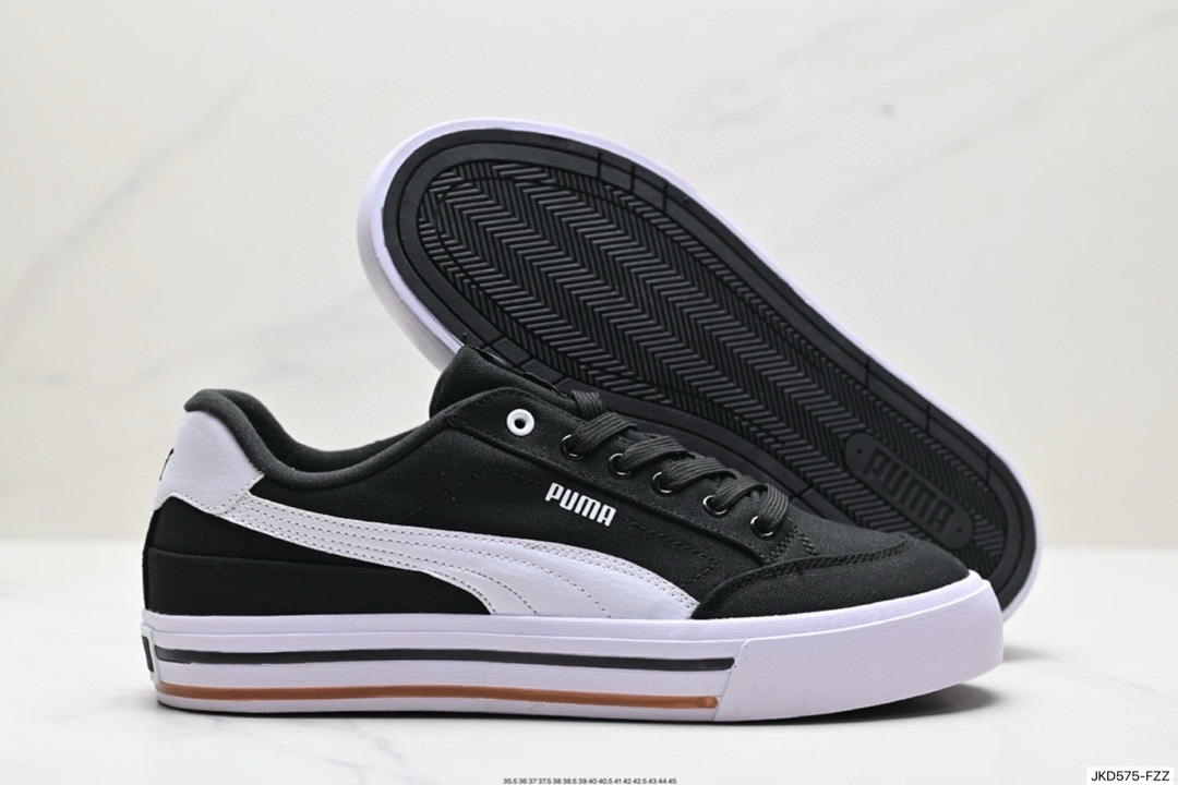 Puma Formstrip Court Classic Vulcanized 时尚百搭舒适潮流 彪马 低帮 板鞋 396353-03