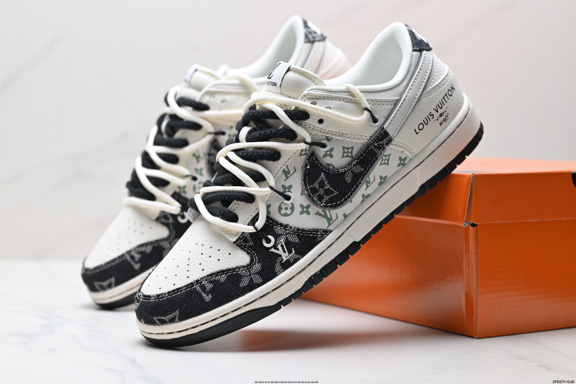 Nike Dunk Low Retro ‘DIY高端定制’耐克 低帮休闲运动板鞋  YX5066-338