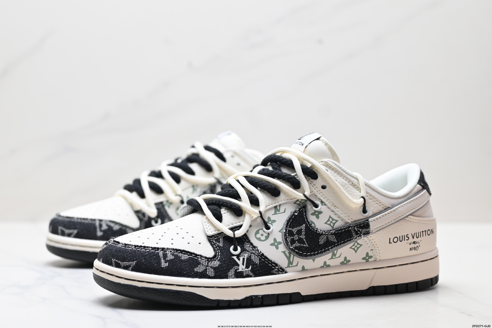 Nike Dunk Low Retro ‘DIY高端定制’耐克 低帮休闲运动板鞋  YX5066-338