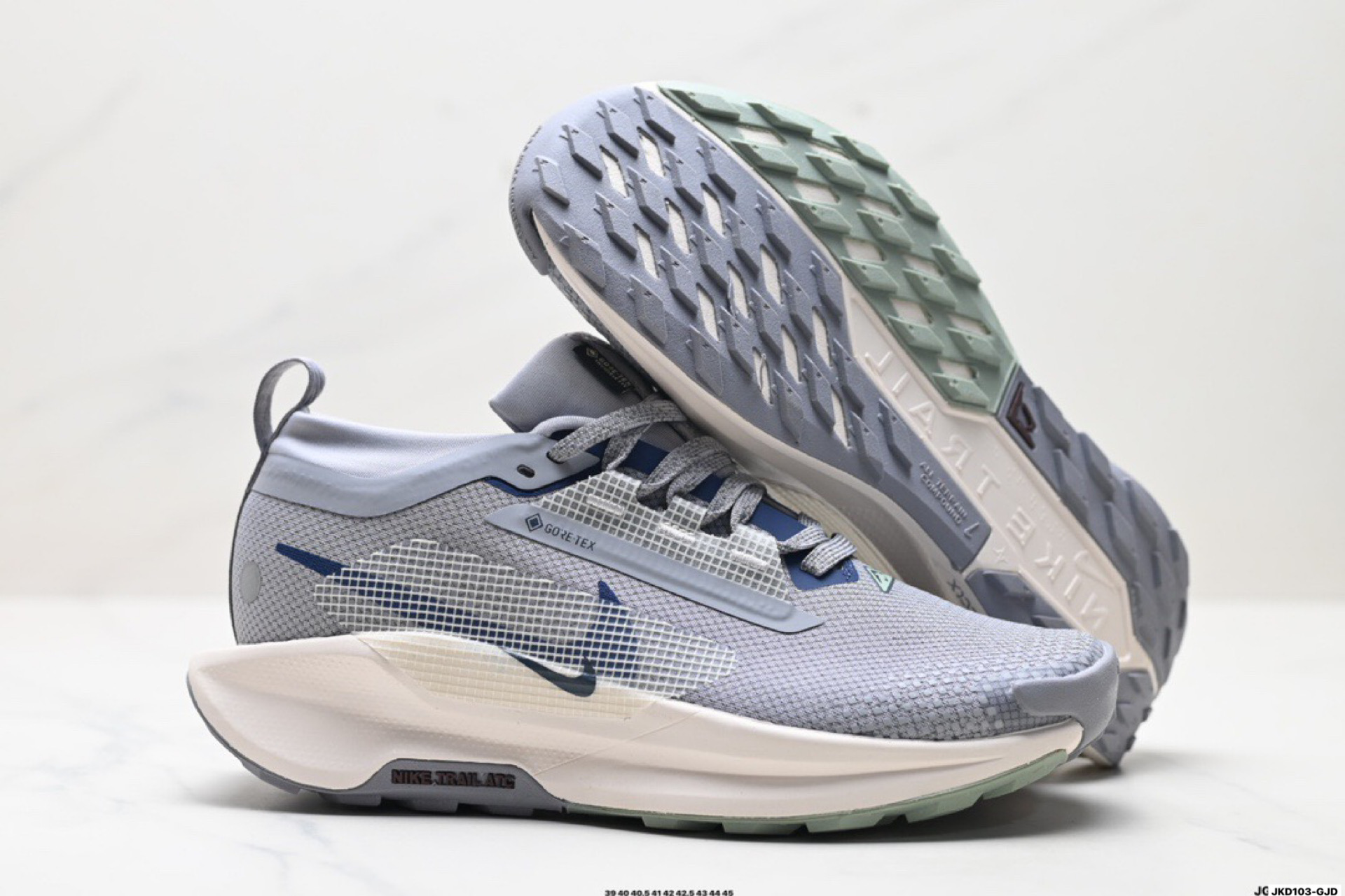 💰180
公司级✅Nike REACTX PEGASUS TRAIL 5
GTX 越野跑步鞋👏
登月兼顾迅疾外观和稳固脚感 
后跟覆面和中足动态支撑巧妙融合 
缔造稳定顺畅的迈步体验
官方货号:FQ0908-004
尺码:39 40 40.5 41 42 42.5 43 44 45
ID:JKD103-GJD