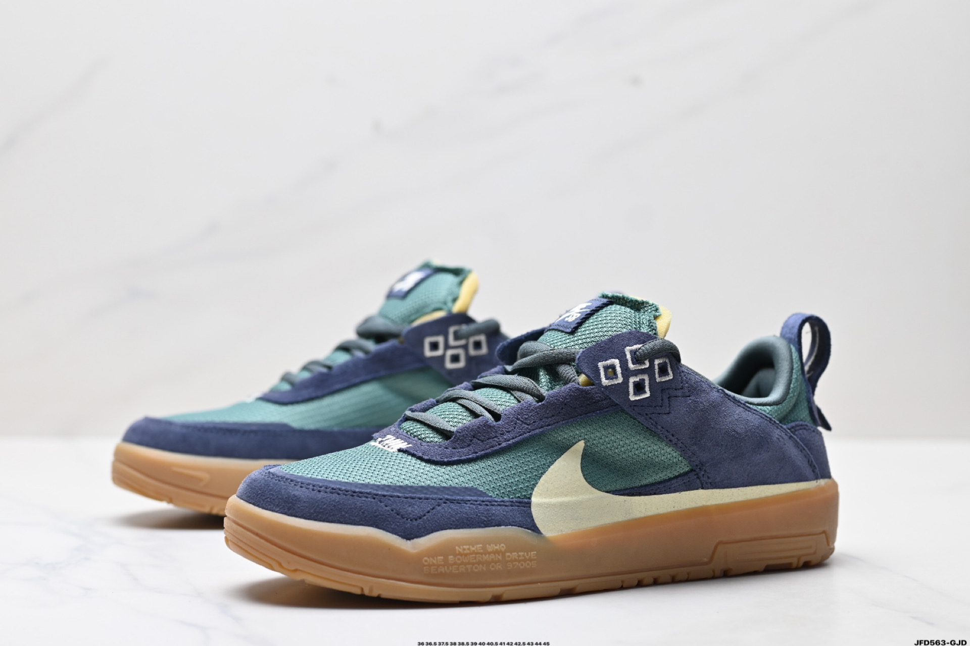 Nike SB DAY ONE 绒面革 网布皮革绒面 简约舒适革防滑减震耐磨透气 低帮 休闲鞋 FN4210-401