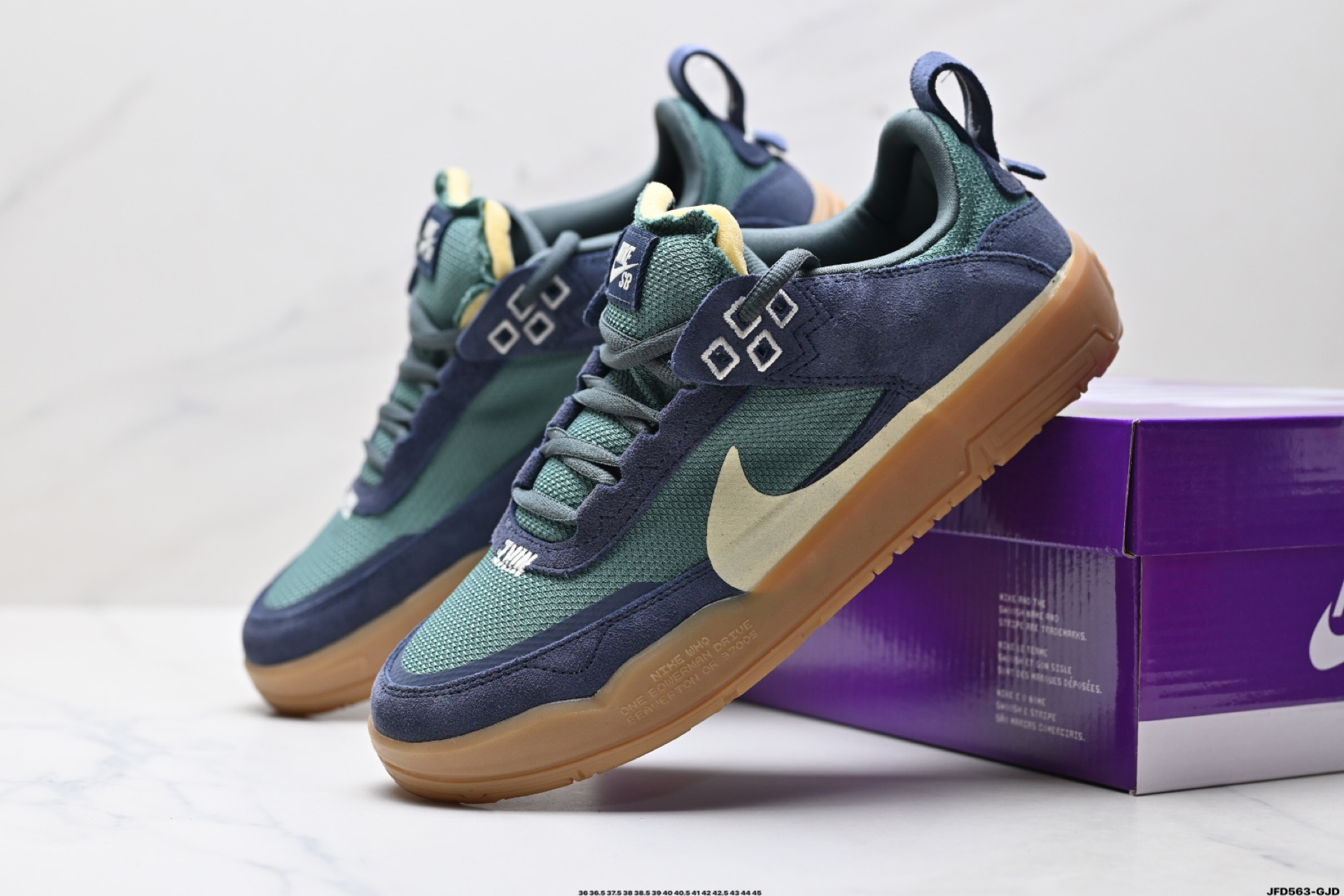 Nike SB DAY ONE 绒面革 网布皮革绒面 简约舒适革防滑减震耐磨透气 低帮 休闲鞋 FN4210-401