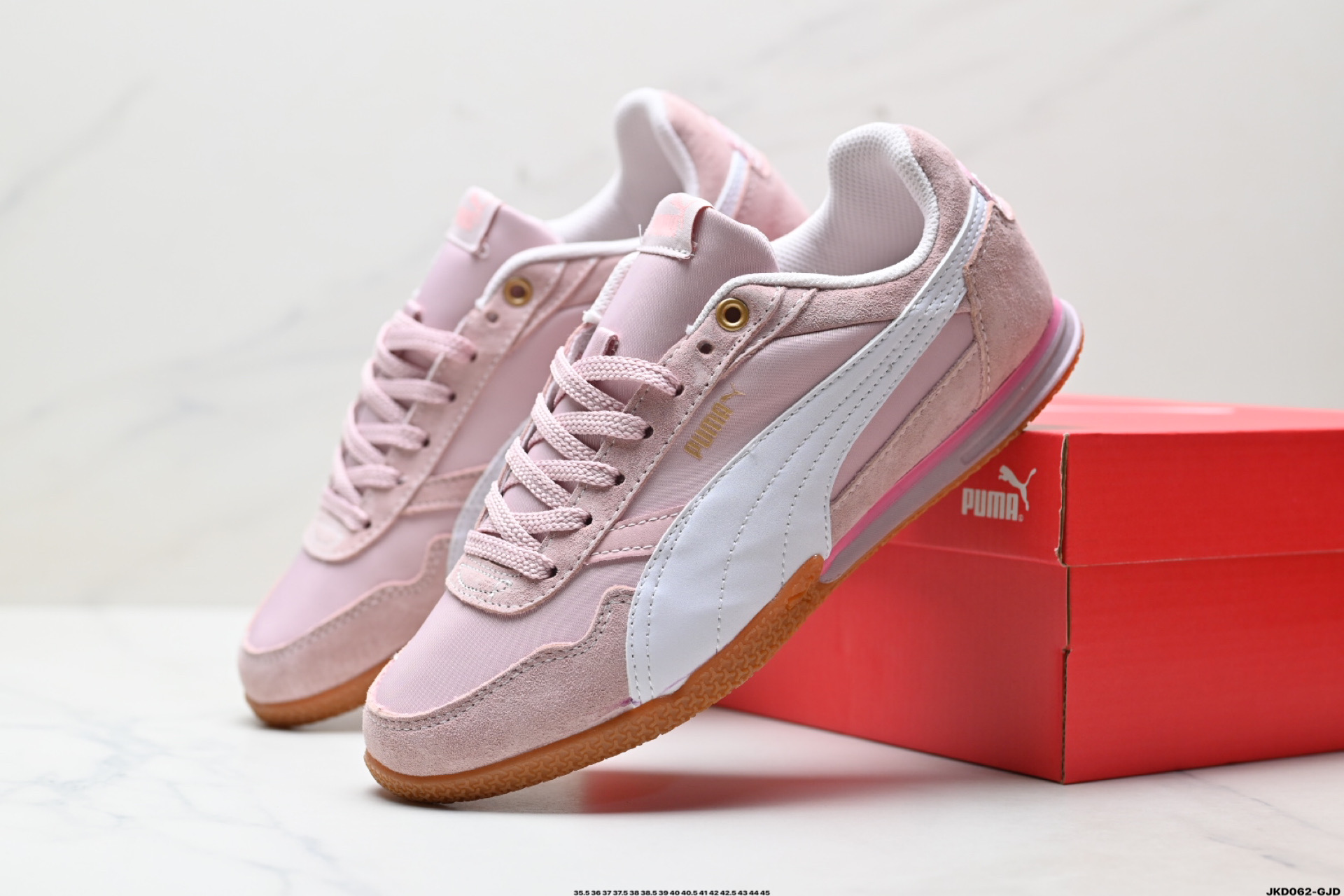 PUMA Bella Donna Nylon 彪马 舒适男女低帮生活休闲德训薄底鞋 403554-03