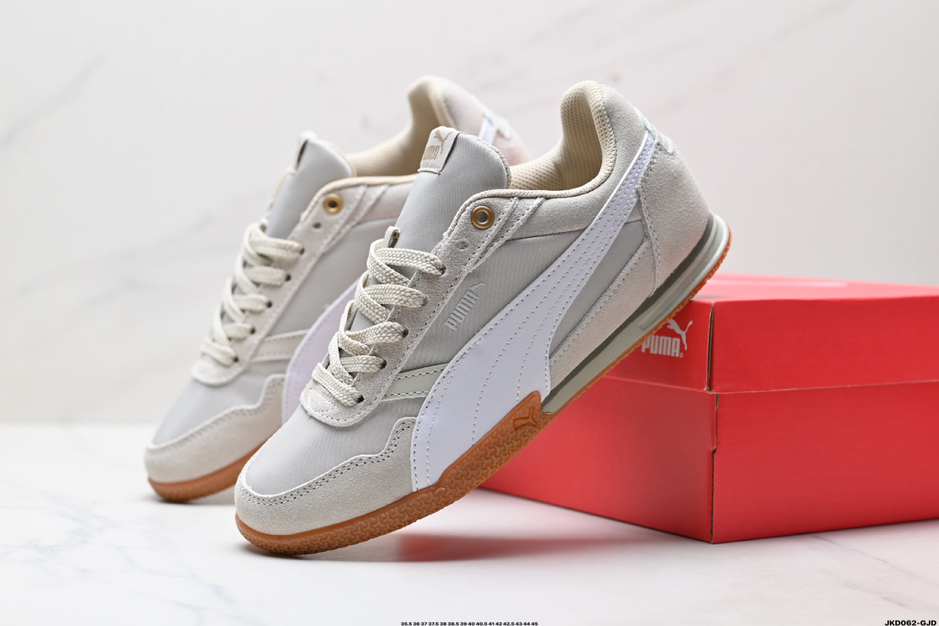 PUMA Bella Donna Nylon 彪马 舒适男女低帮生活休闲德训薄底鞋 403554-03