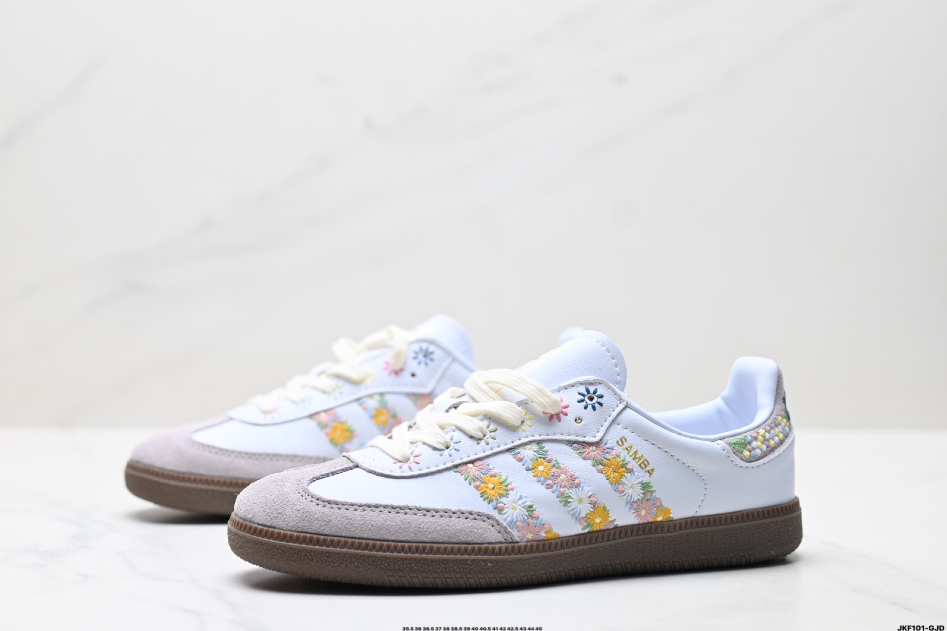 Adidas Originals Samba OG 阿迪达斯三叶草 桑巴舞系列绅士德训足球风百搭低帮休闲运动板鞋 HQ5155