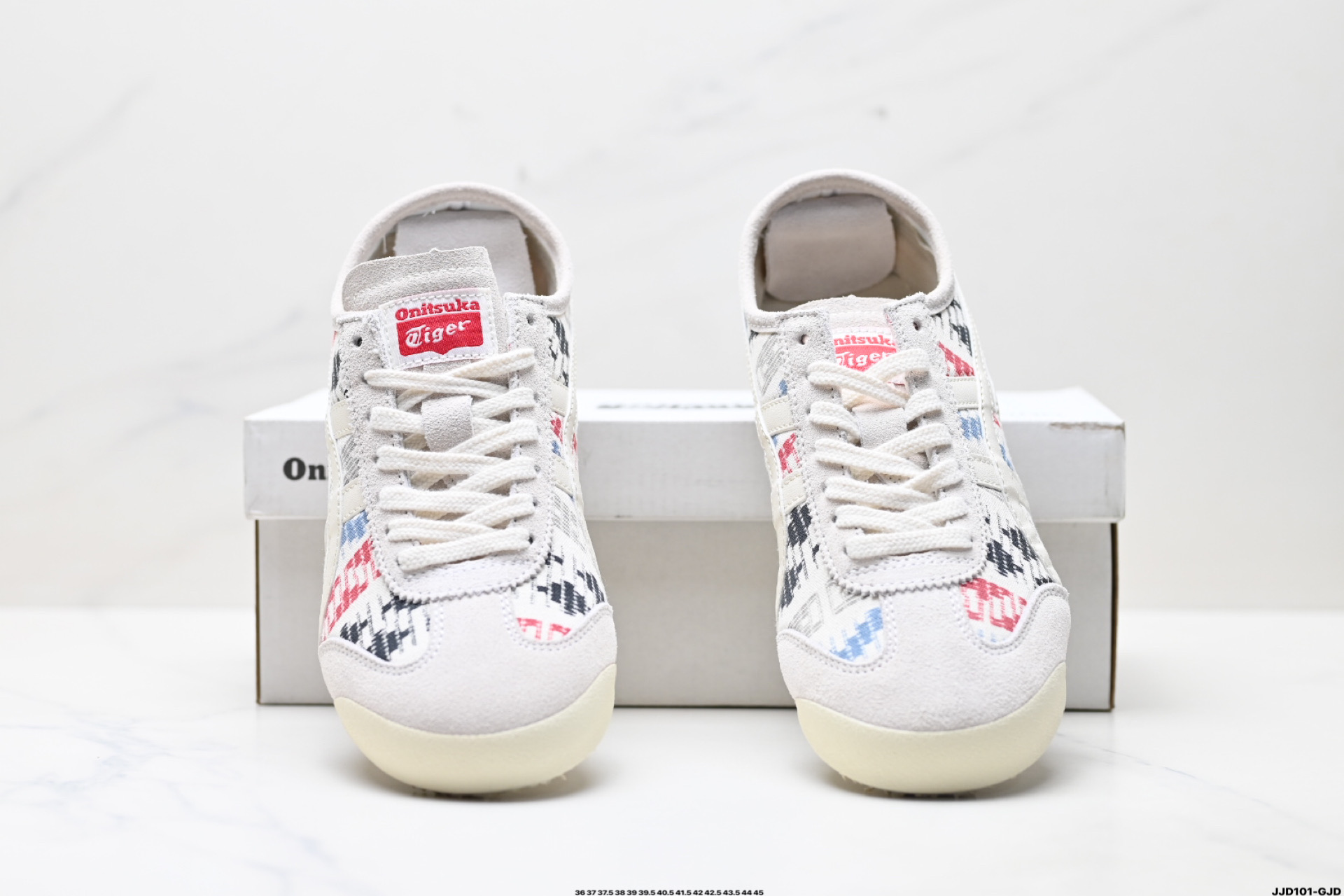 Onitsuka Tiger鬼塚虎 Mexico 66 Slip-on 一脚蹬低帮夏季透气运动休闲鞋 1183B648-100