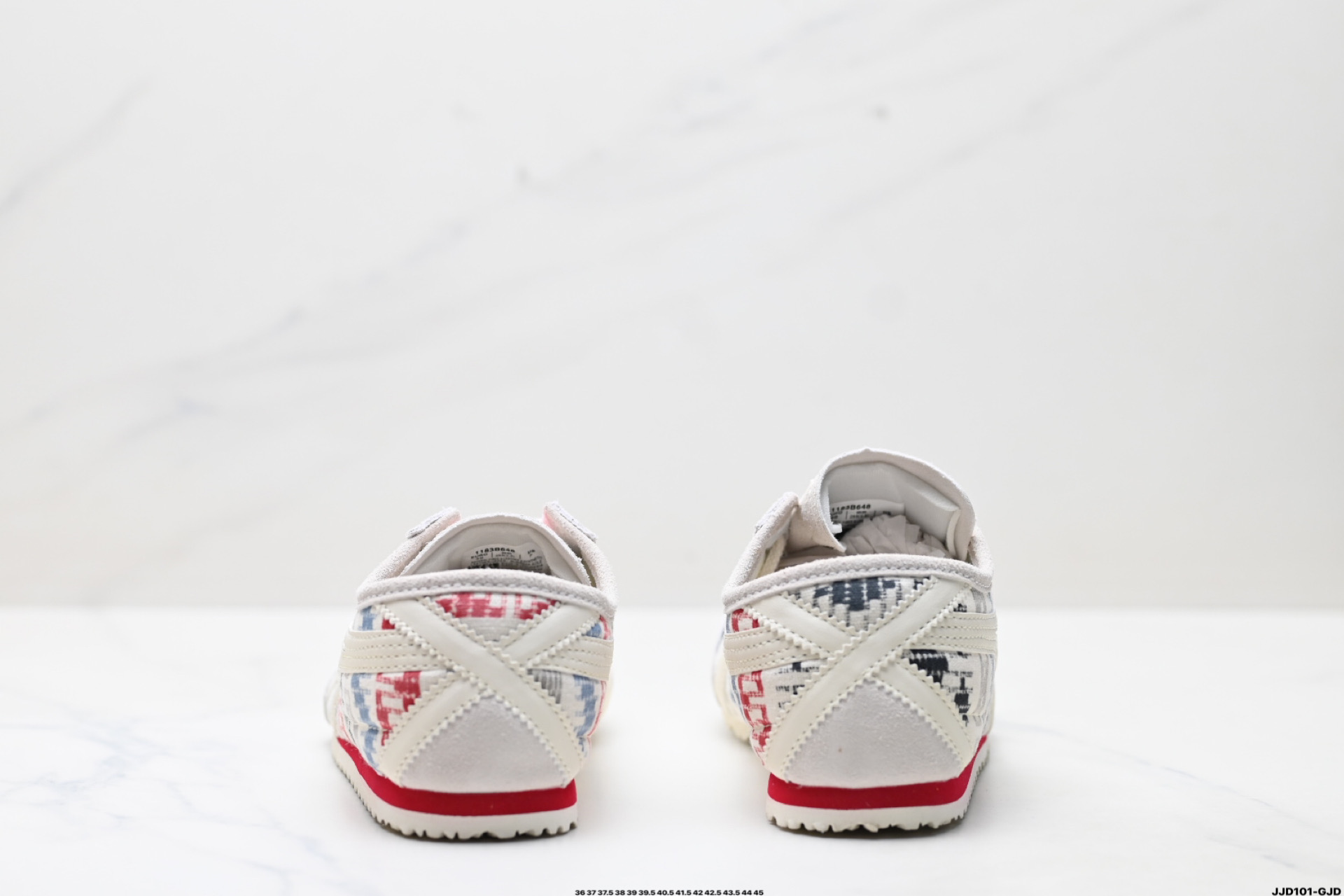 Onitsuka Tiger鬼塚虎 Mexico 66 Slip-on 一脚蹬低帮夏季透气运动休闲鞋 1183B648-100