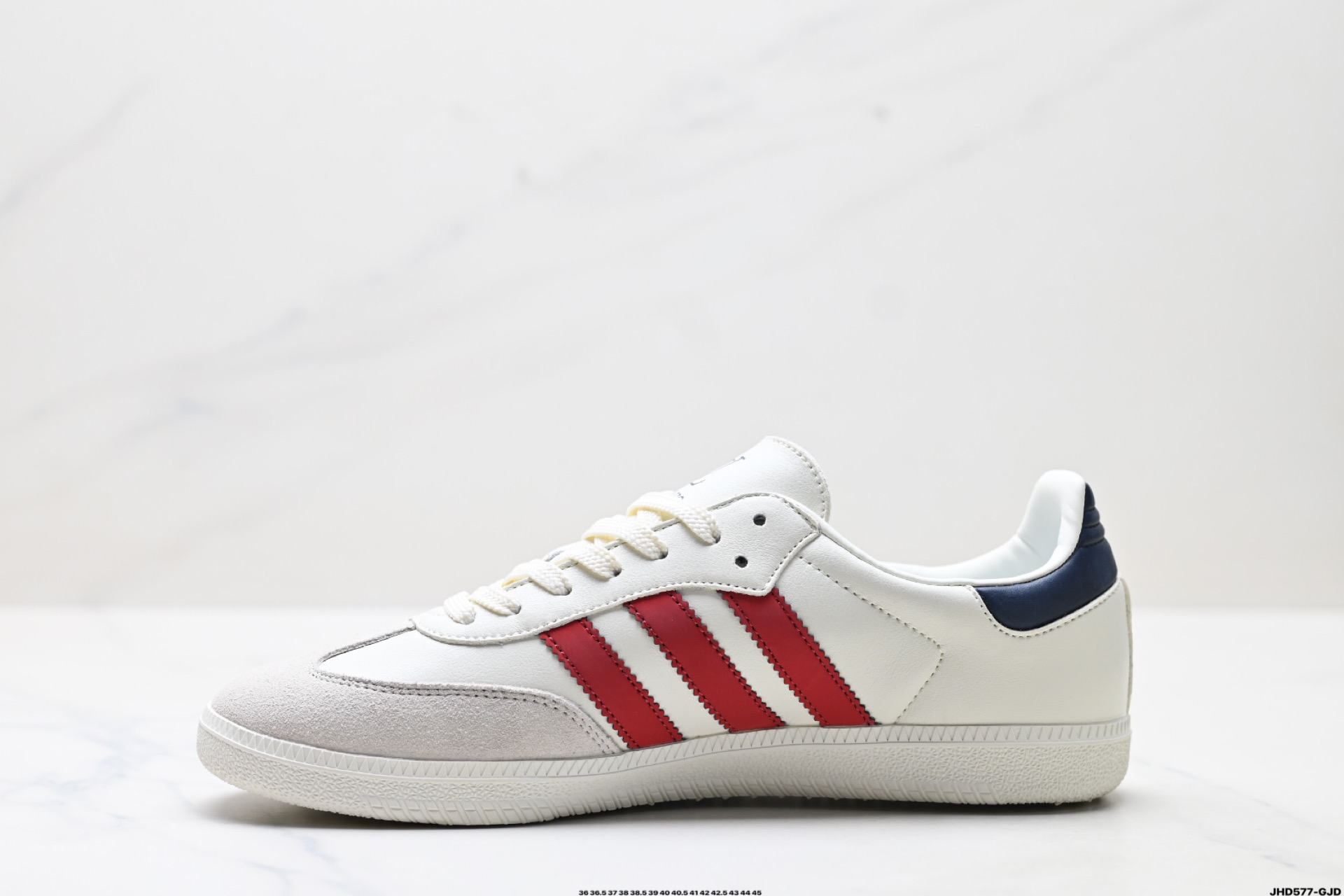 Adidas Originals Samba OG ‘DIY’桑巴舞系列 阿迪达斯 三叶草绅士德训足球风百搭低帮休闲运动板鞋  GJ75811