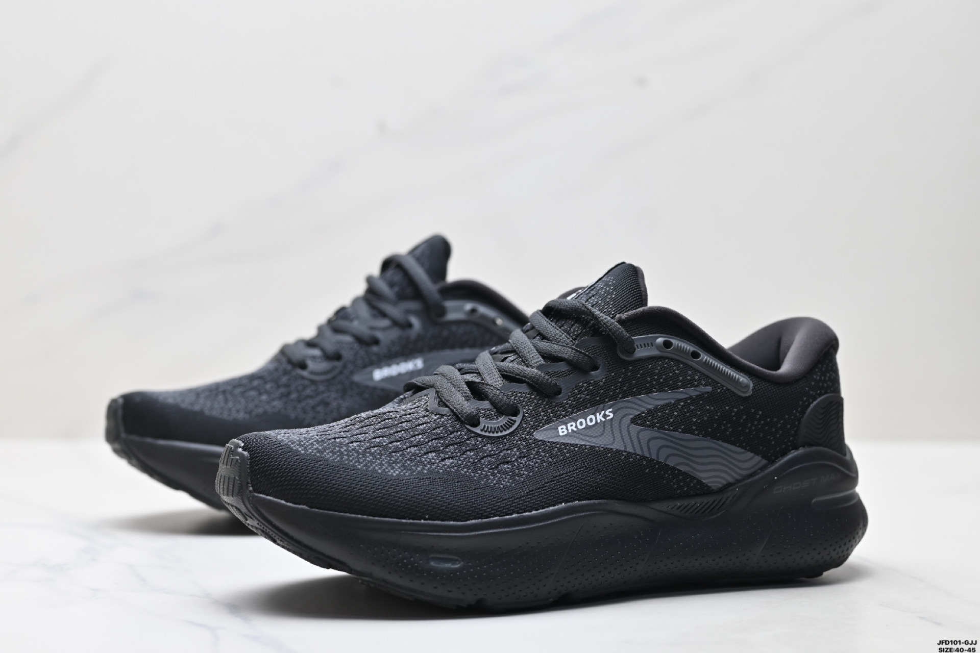 Brooks布鲁克斯 Ghost Max 网面时尚 网布耐磨透气 低帮 休闲跑步鞋 110406 1D 071