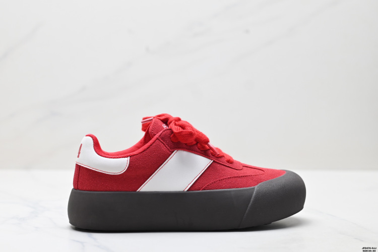 GOOD BAI DUM DUM White Jingting Platform Sneakers - Stylish & Comfortable 1 GOOD BAI DUM DUM White Jingting Platform Sneakers – Stylish Low-Top Design