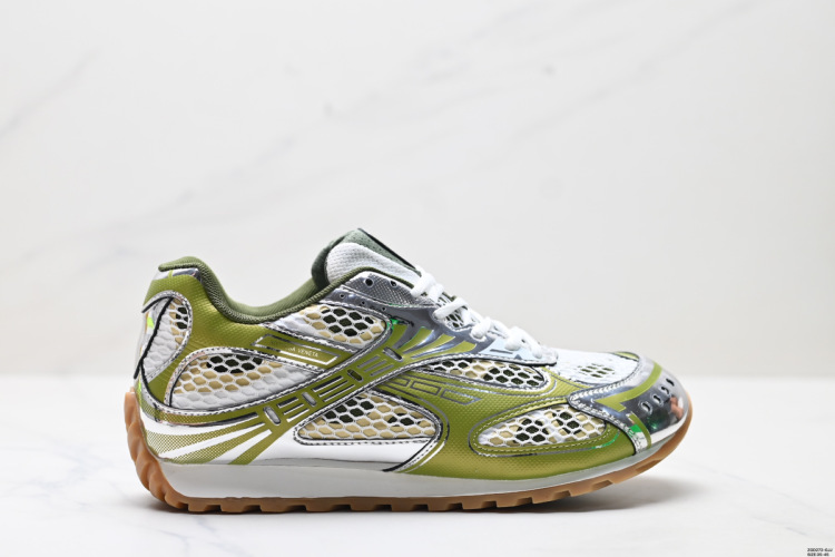 Bottega Veneta Orbit Lace-Up Runner Sneakers - Stylish and Comfortable 1 Bottega Veneta Orbit Lace-Up Runner Sneakers – Stylish and Comfortable