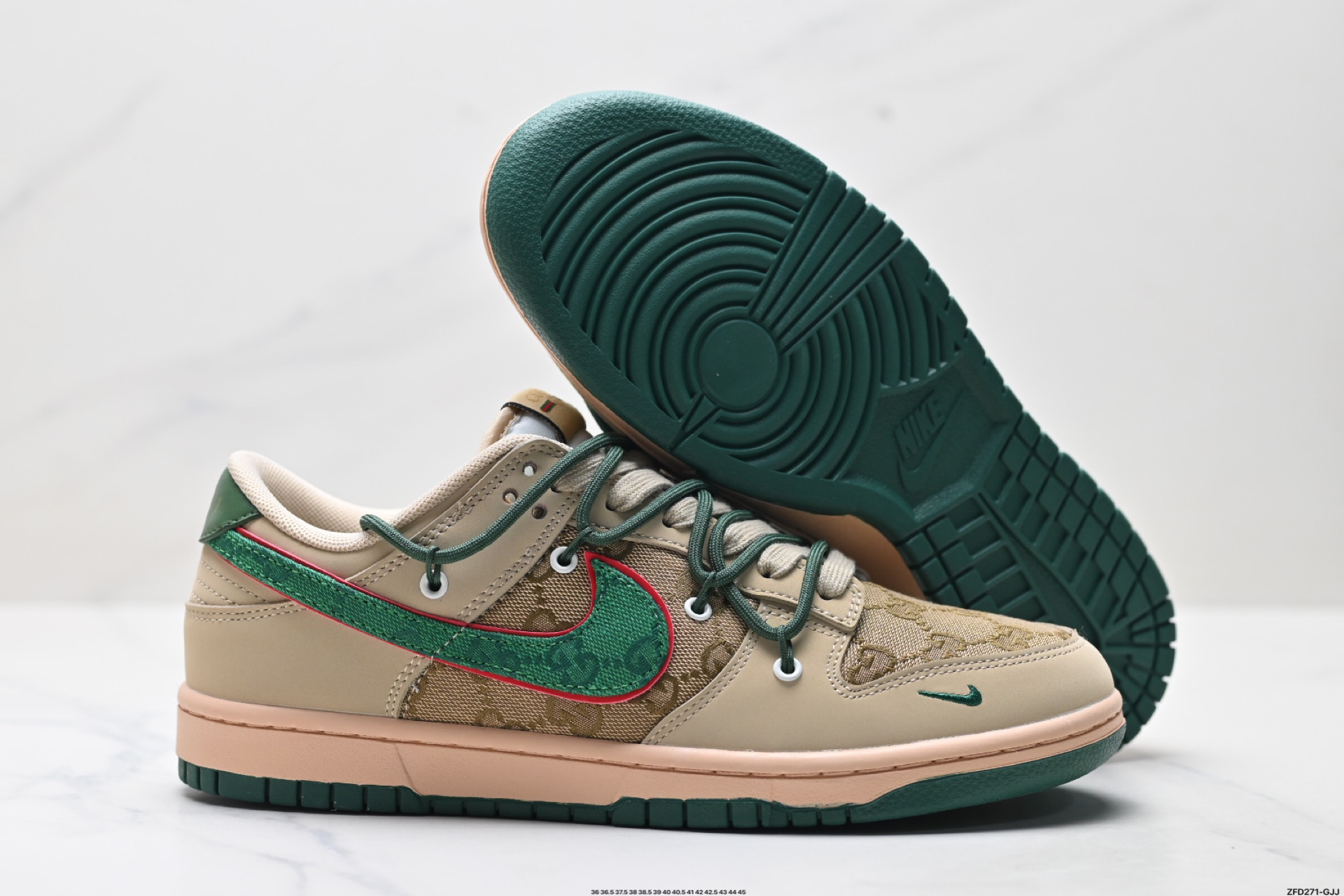 Nike Dunk Low Retro ‘DIY高端定制’耐克 低帮休闲运动板鞋  DM6868-087