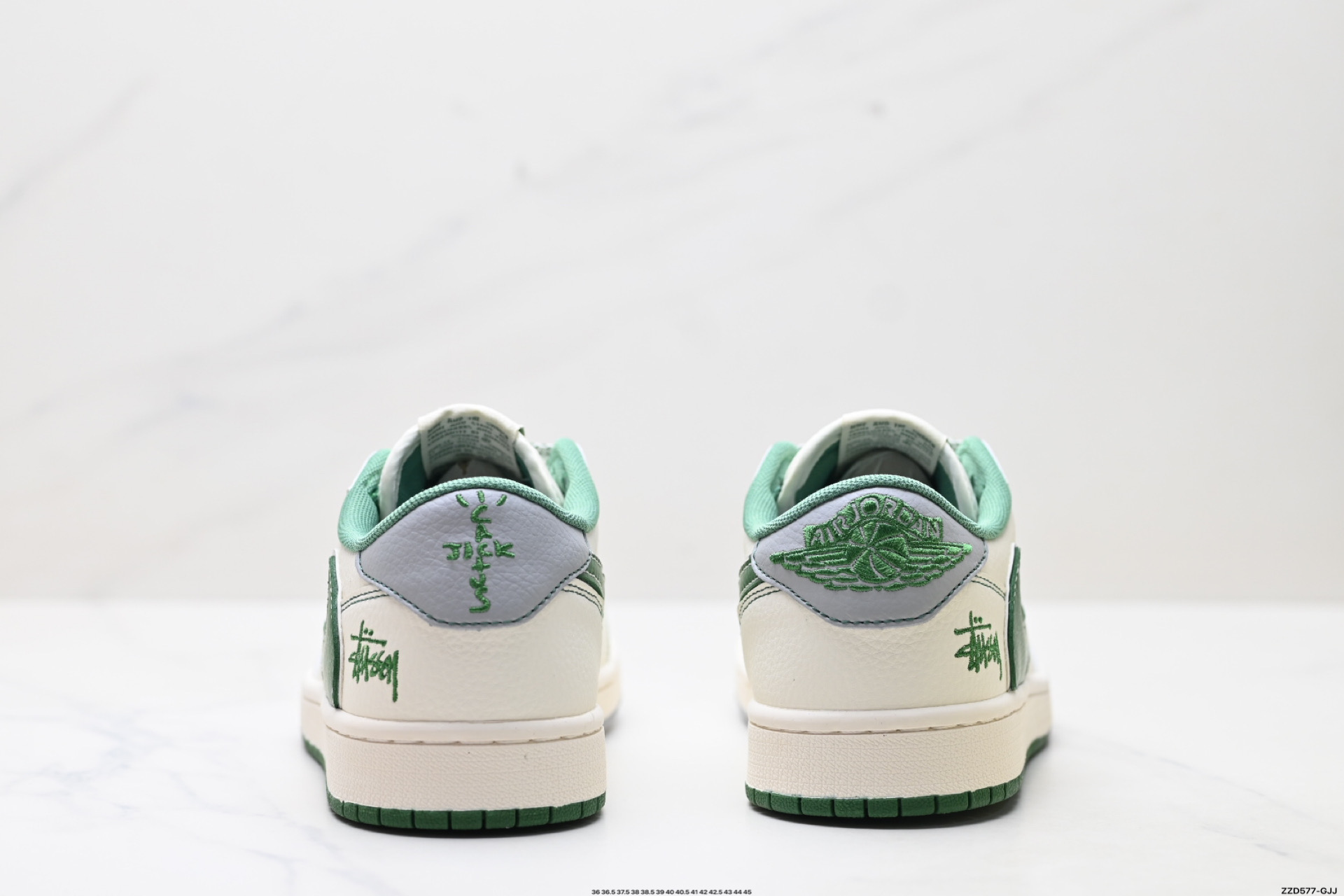 Nike Air Jordan 1 x Travis Scott AJ1倒勾 乔一倒钩 ‘DIY’定制 耐克 低帮文化篮球鞋  XF8698-073