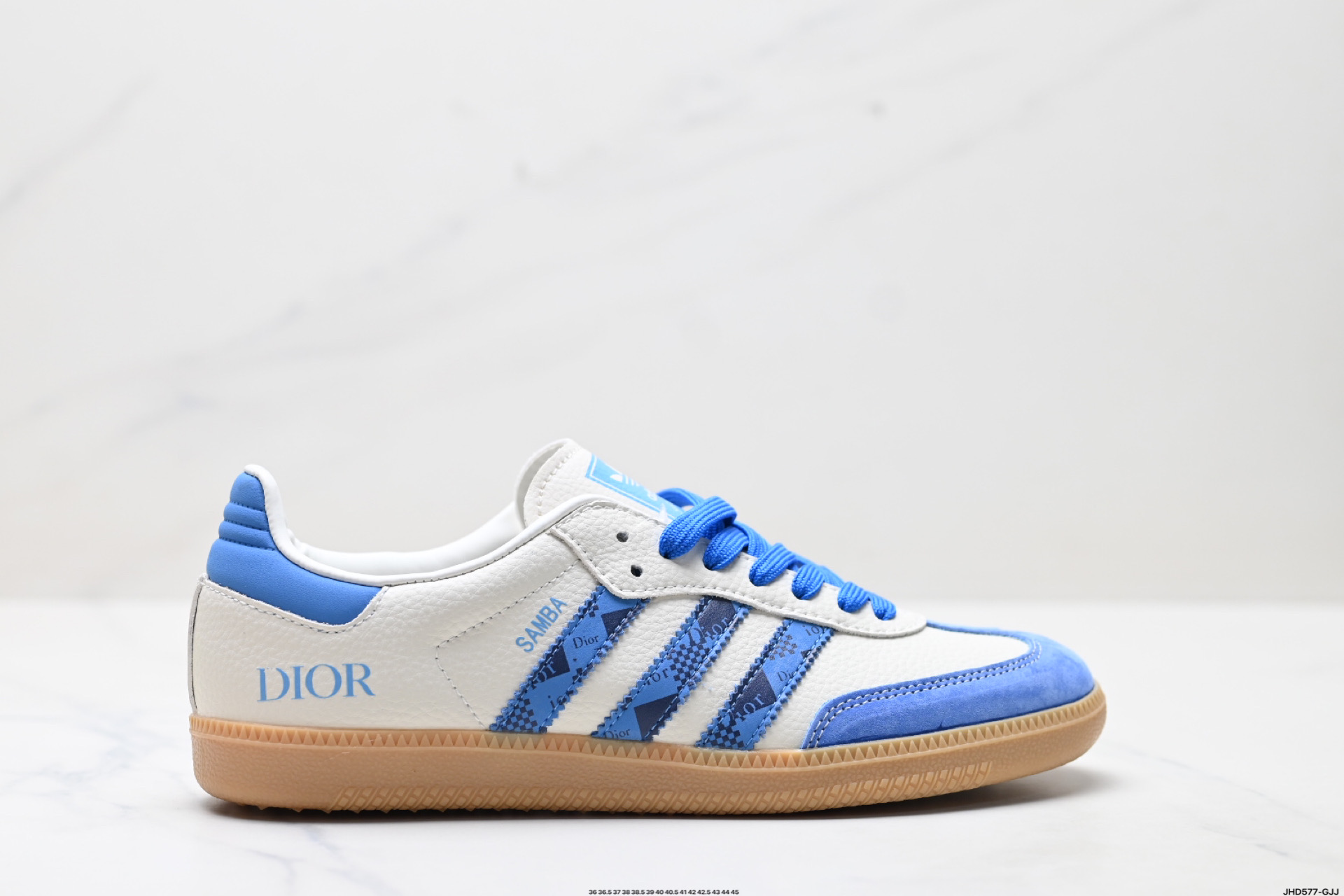 Adidas Originals Samba OG ‘DIY’桑巴舞系列 阿迪达斯 三叶草绅士德训足球风百搭低帮休闲运动板鞋  XR0004