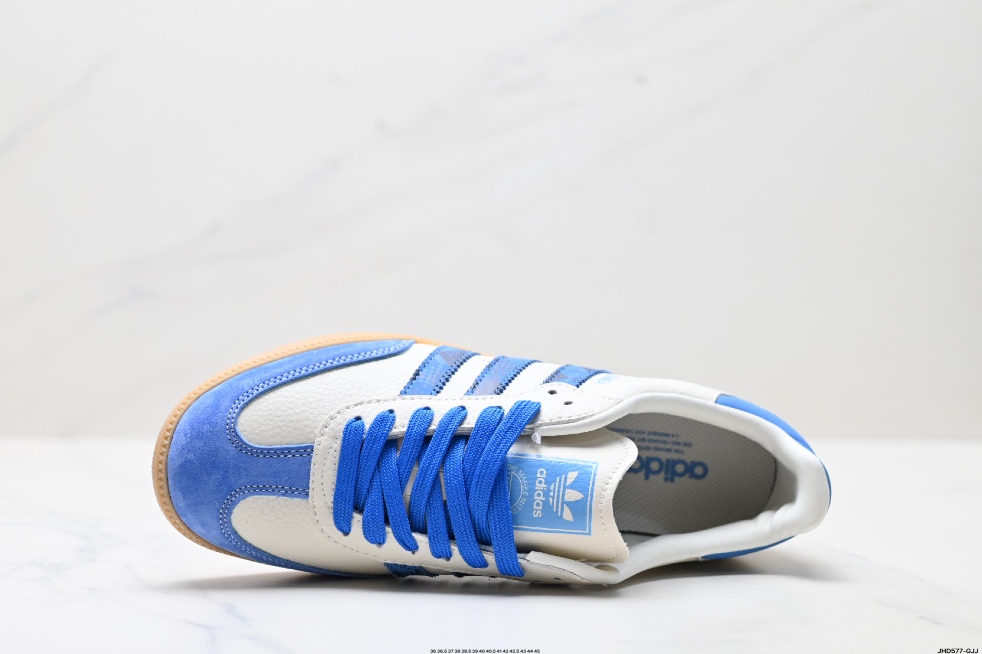 Adidas Originals Samba OG ‘DIY’桑巴舞系列 阿迪达斯 三叶草绅士德训足球风百搭低帮休闲运动板鞋  XR0004