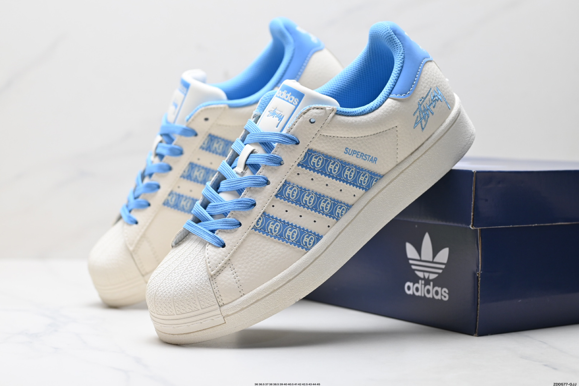 Adidas Originals Superstar 阿迪达斯 三叶草 贝壳头’DIY’系列低帮经典百搭休闲运动板鞋 XG0011