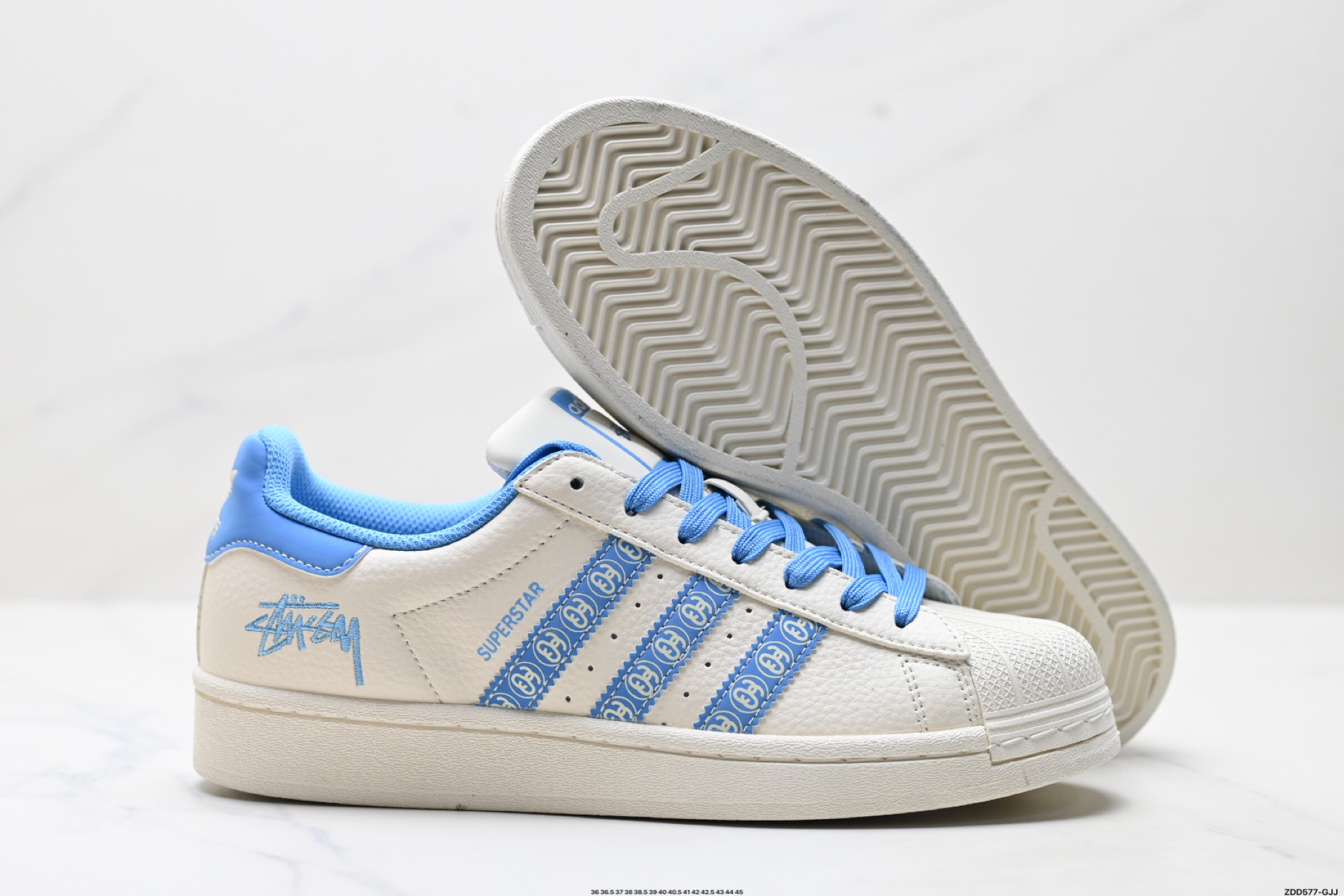 Adidas Originals Superstar 阿迪达斯 三叶草 贝壳头’DIY’系列低帮经典百搭休闲运动板鞋 XG0011