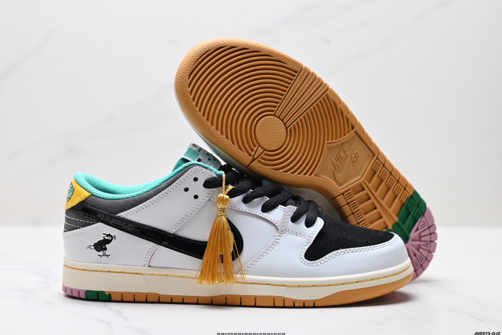 耐克NIKE DUNK LOW 扣篮系列 复古低帮休闲运动滑板板鞋  HJ4132-100