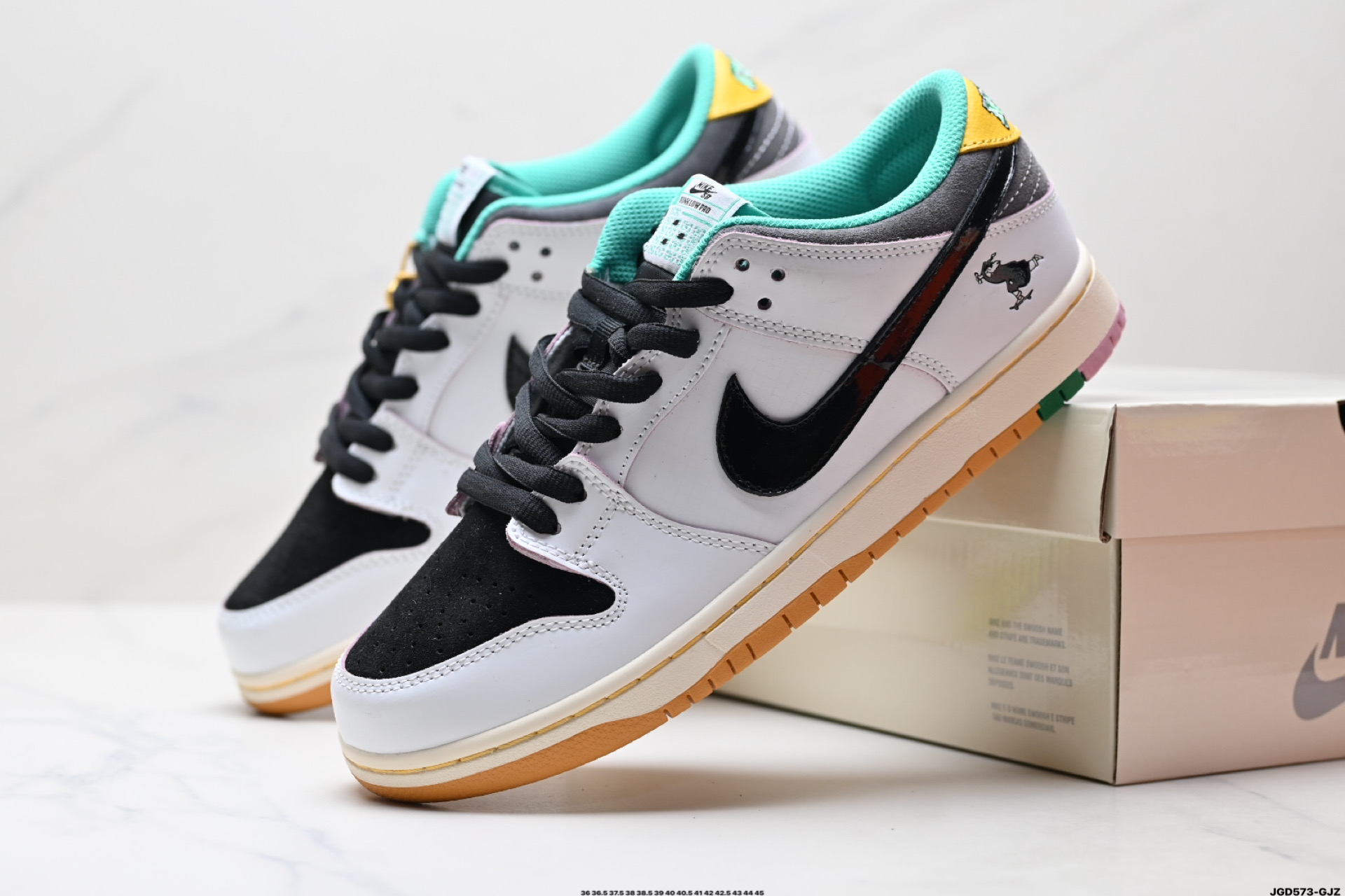 耐克NIKE DUNK LOW 扣篮系列 复古低帮休闲运动滑板板鞋  HJ4132-100