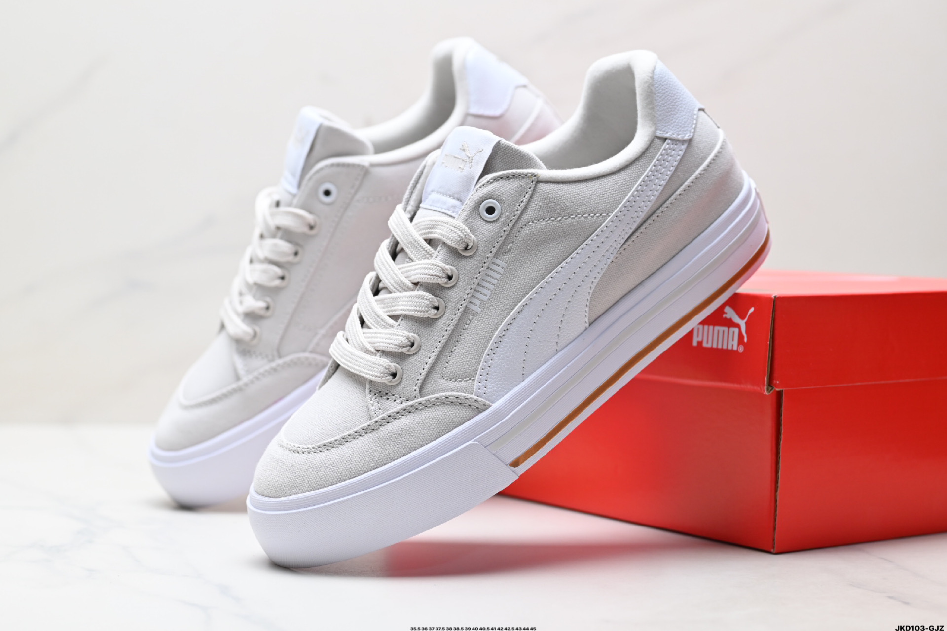 Puma Formstrip Court Classic Vulcanized 时尚百搭舒适潮流 彪马 低帮 板鞋 396353-19