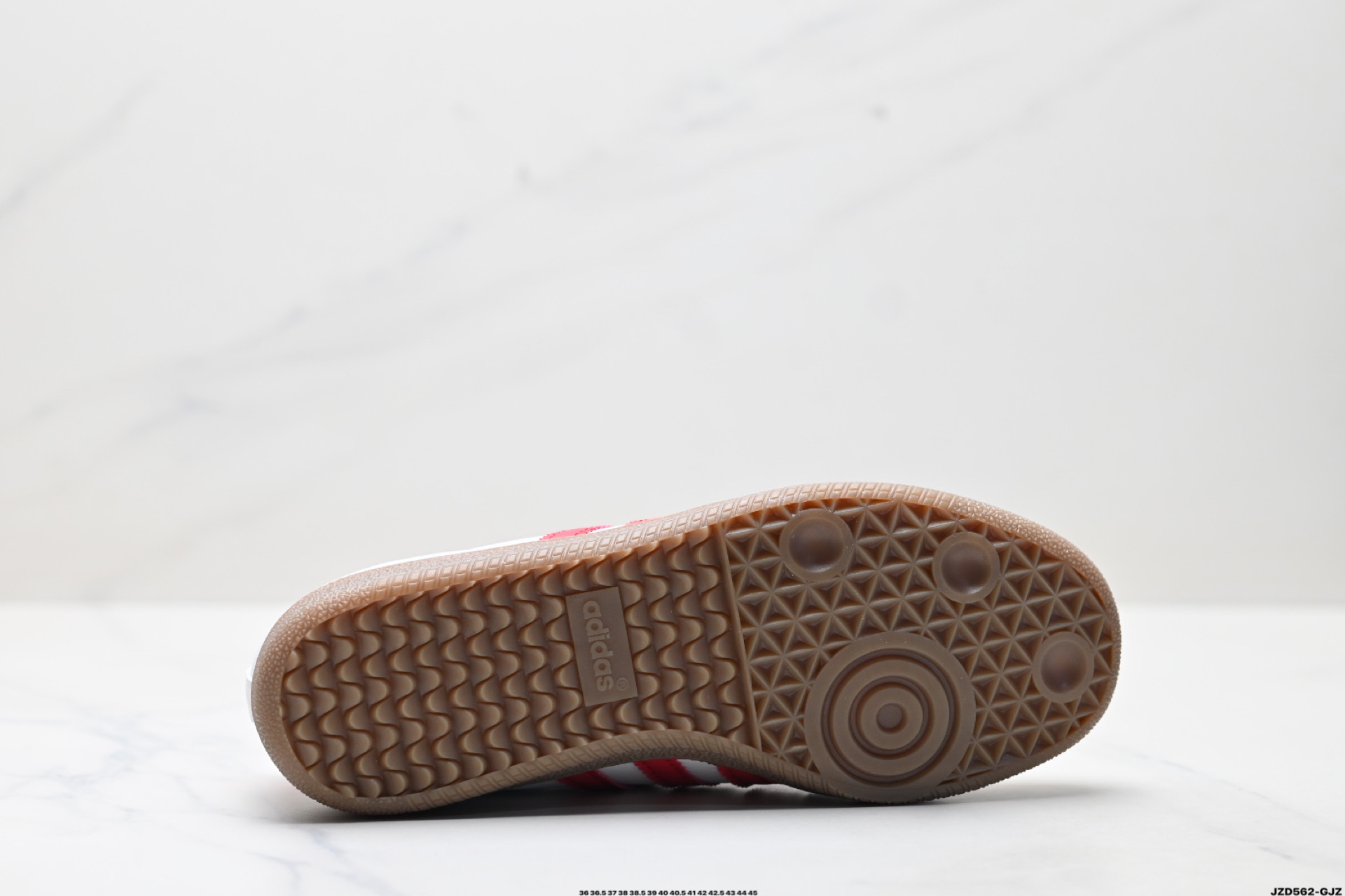 Adidas Originals Samba 桑巴舞系列阿迪达斯 三叶草 绅士德训足球风百搭低帮休闲运动板鞋 JQ4041