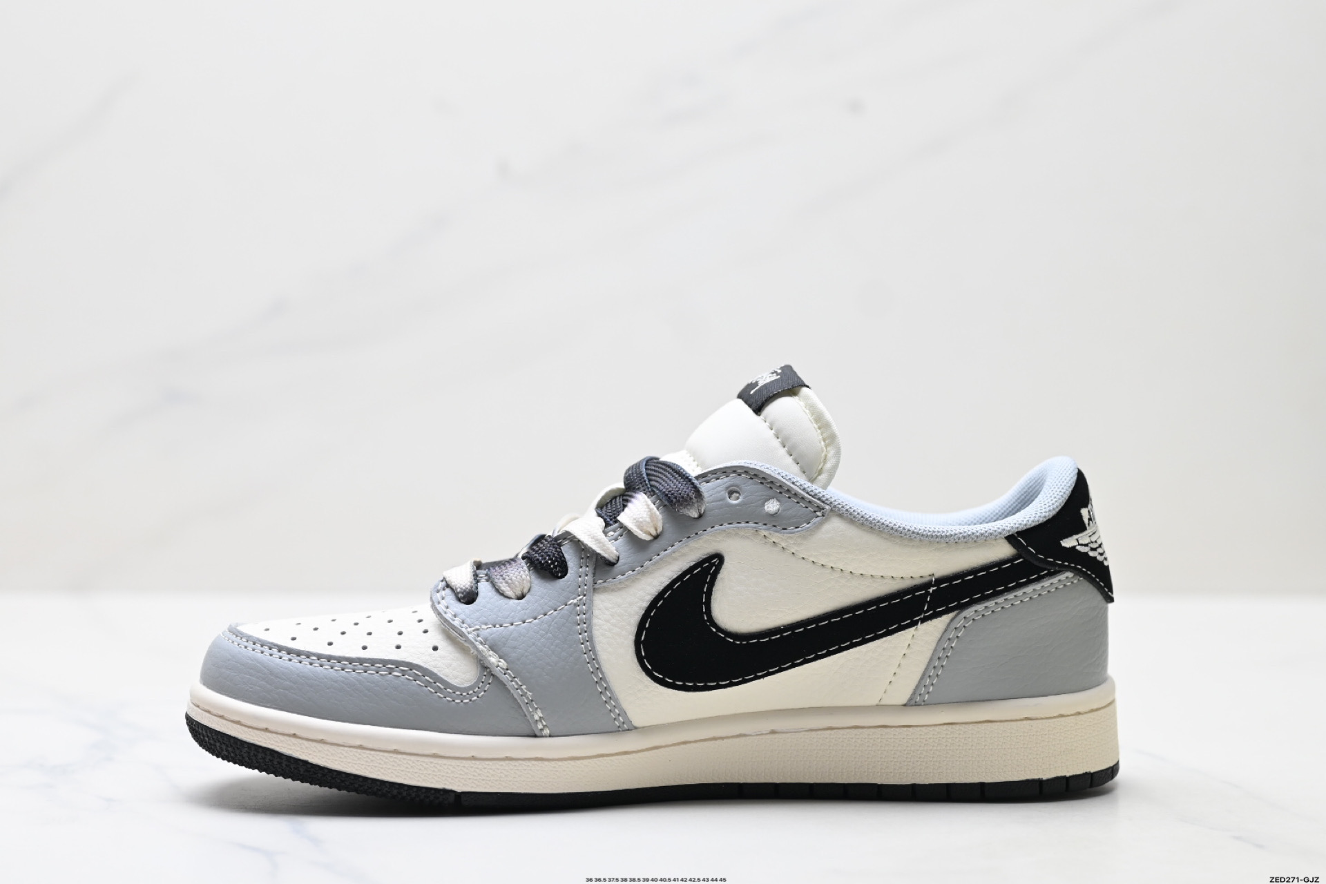 Nike Air Jordan 1 x Travis Scott AJ1倒勾 乔一倒钩 ‘DIY’定制 耐克 低帮文化篮球鞋  XS7089-601