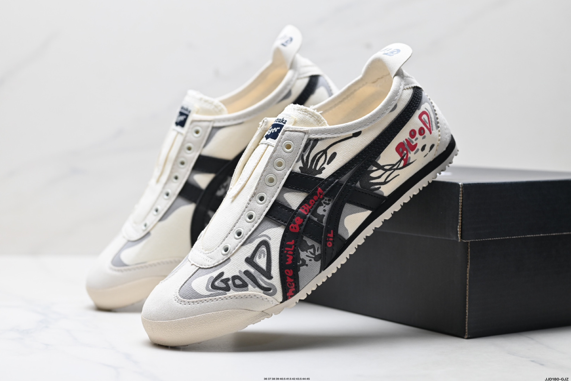 Onitsuka Tiger鬼塚虎 MEXICO 66 织物牛皮革 花卉图案 潮流百搭 轻便 低帮 生活休闲鞋 1182A071-700