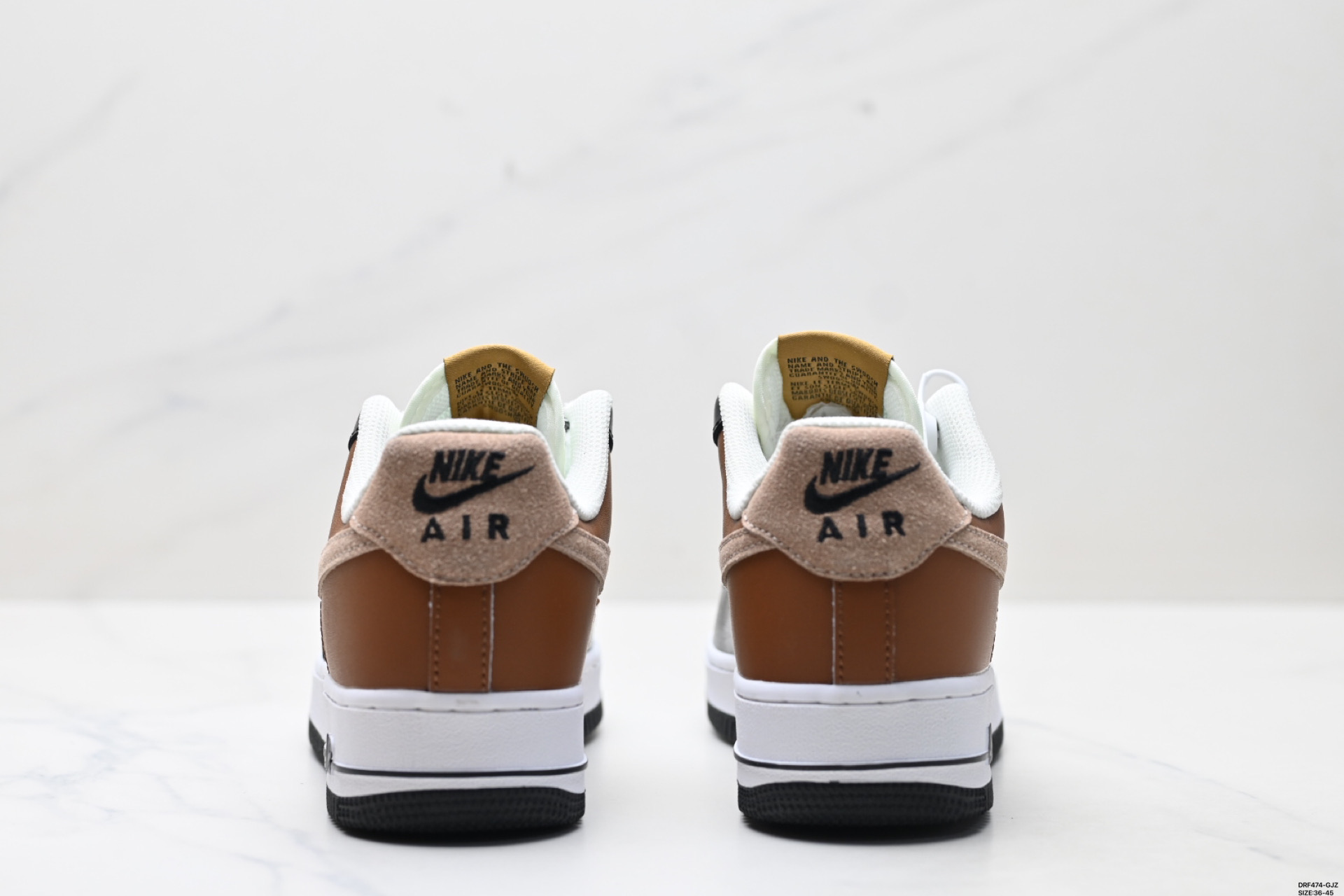 Nike Air Force 1 '07 Zapatillas Casuales de Cuero para Hombre y Mujer 7 i1749660952884 430 0 5