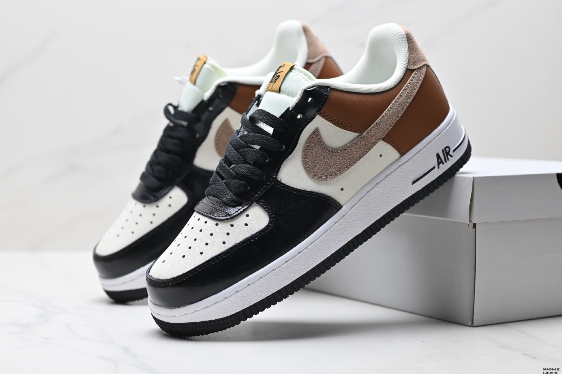 Nike Air Force 1 '07 Zapatillas Casuales de Cuero para Hombre y Mujer 9 i1749660953880 7835 0 7