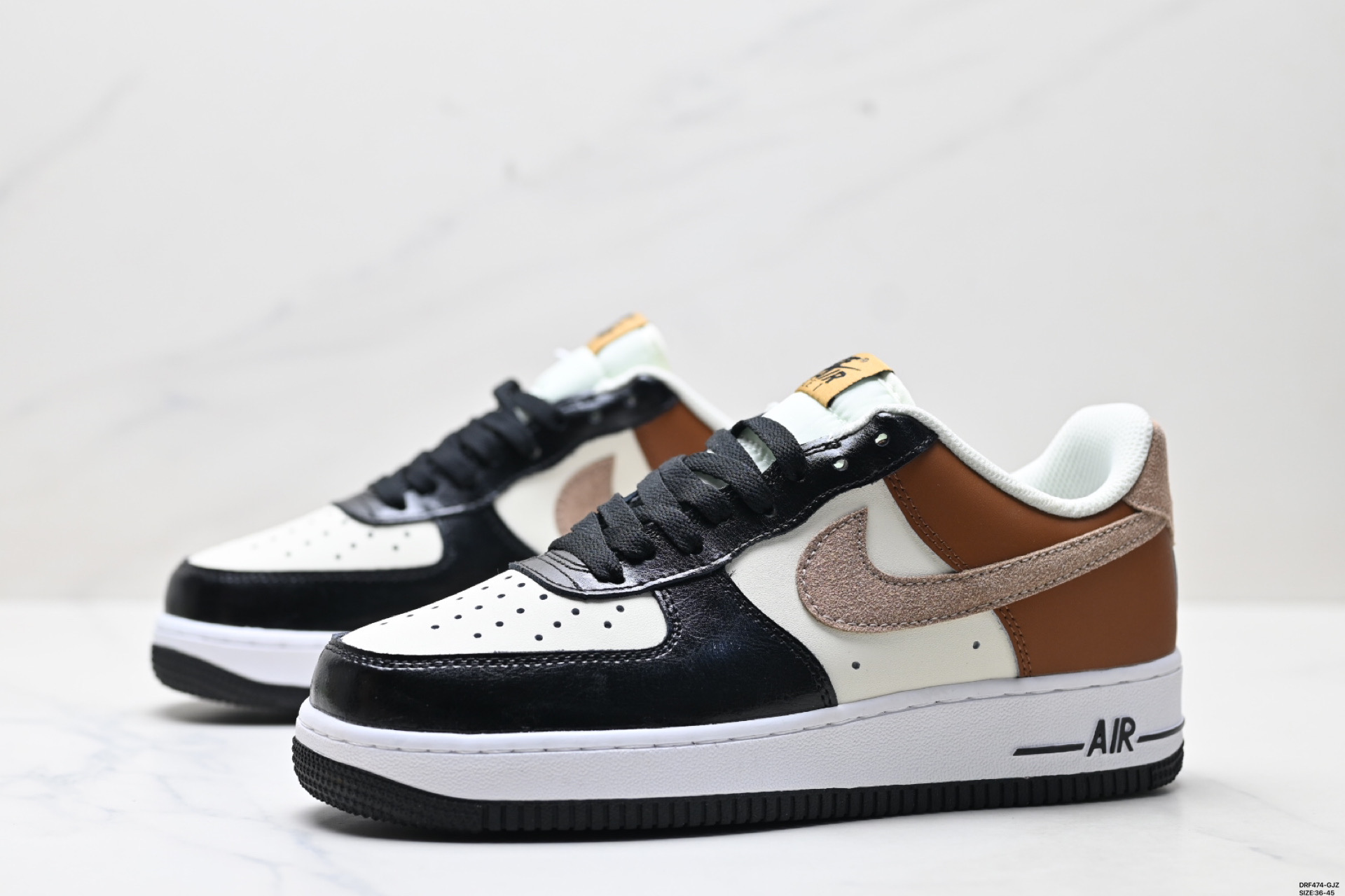 Nike Air Force 1 '07 Zapatillas Casuales de Cuero para Hombre y Mujer 5 i1749660953883 6083 0 3