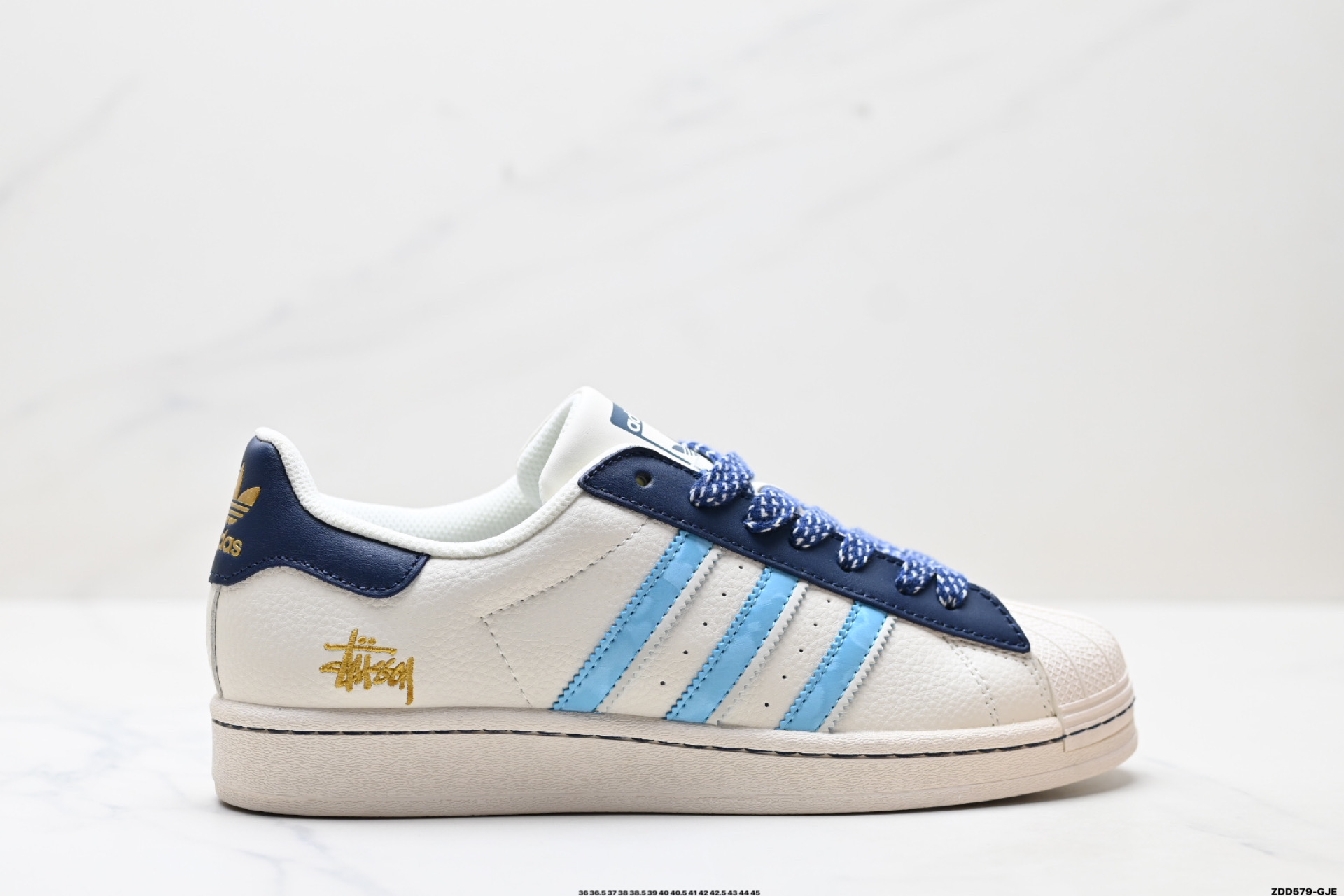 Adidas Originals Superstar 阿迪达斯 三叶草 贝壳头’DIY’系列低帮经典百搭休闲运动板鞋  HS3083