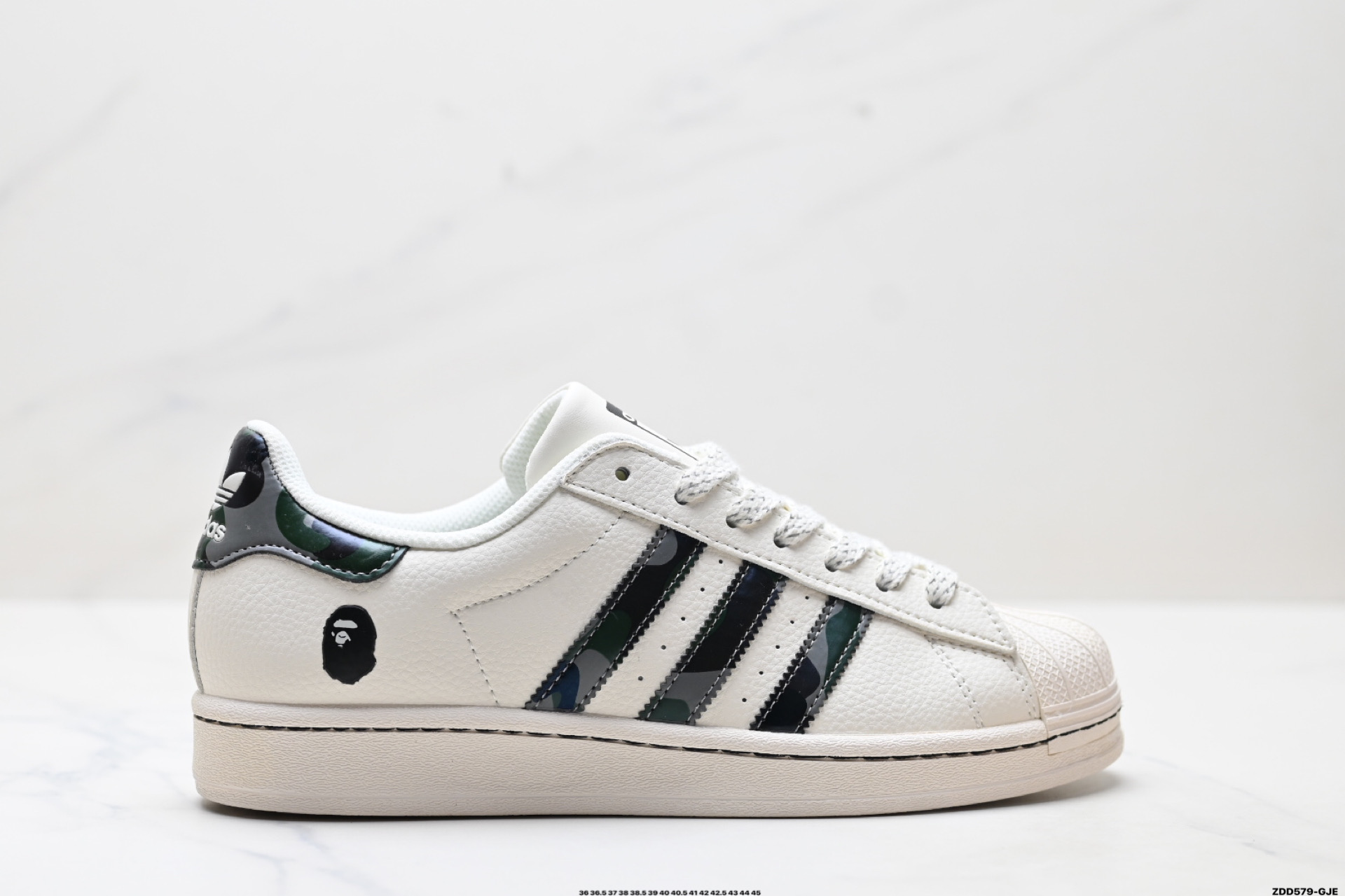 Adidas Originals Superstar 阿迪达斯 三叶草 贝壳头’DIY’系列低帮经典百搭休闲运动板鞋  HS3083