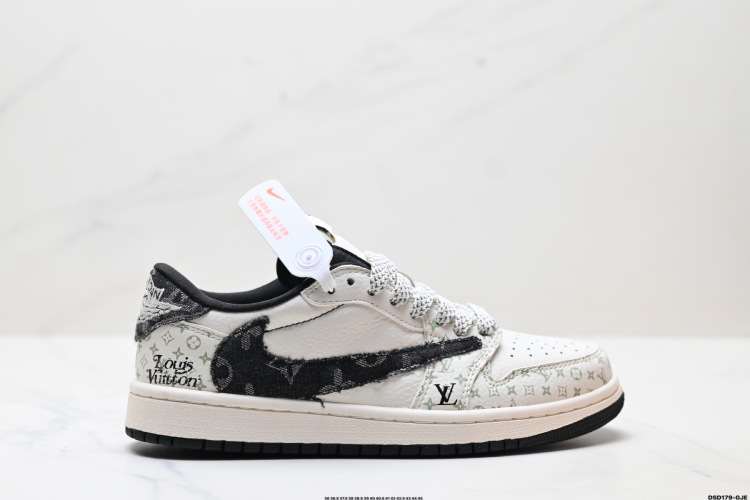 Nike Air Jordan 1 x Travis Scott 'DIY' - Low Top Basketball Shoes 1 Nike Air Jordan 1 x Travis Scott ‘DIY’ Low Basketball Shoes – Perfect Quality