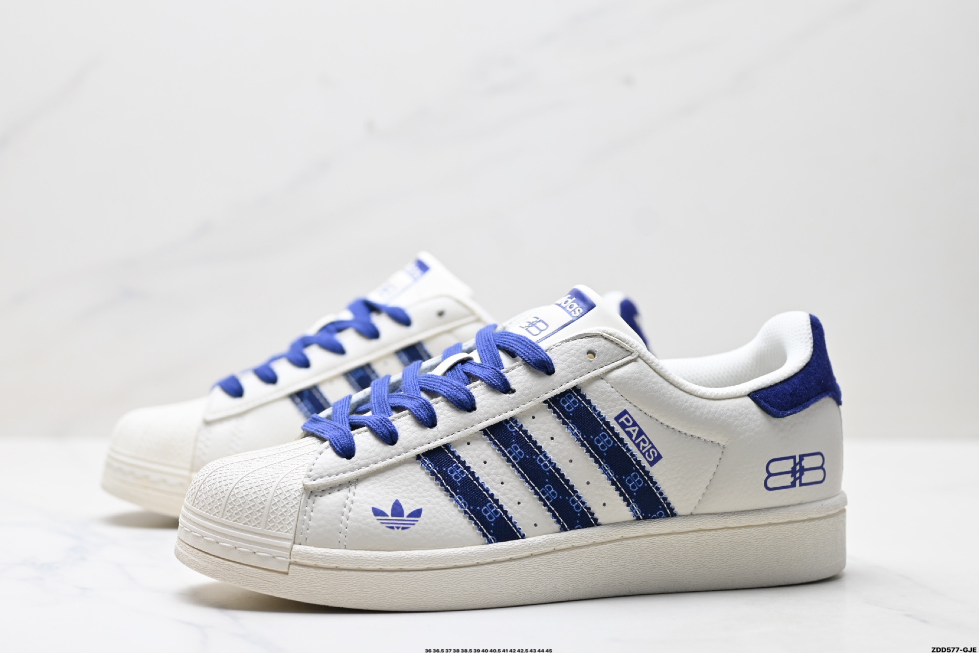 Adidas Originals Superstar 阿迪达斯 三叶草 贝壳头’DIY’系列低帮经典百搭休闲运动板鞋  XS0010
