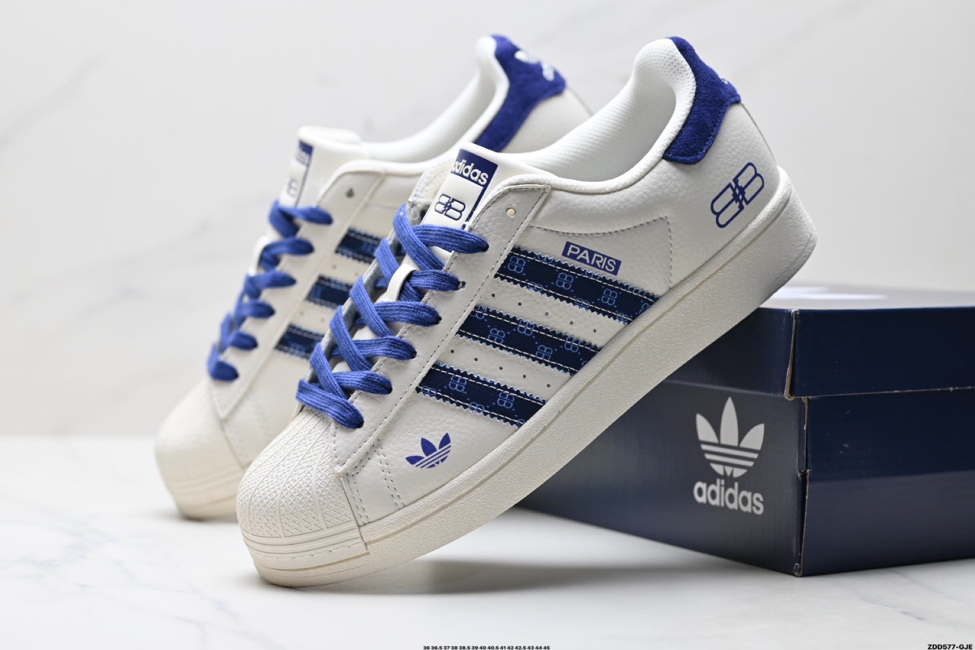 Adidas Originals Superstar 阿迪达斯 三叶草 贝壳头’DIY’系列低帮经典百搭休闲运动板鞋  XS0010
