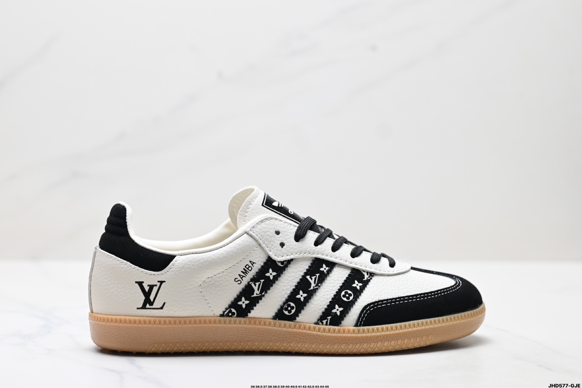 Adidas Originals Samba OG ‘DIY’桑巴舞系列 阿迪达斯 三叶草绅士德训足球风百搭低帮休闲运动板鞋  DX0003