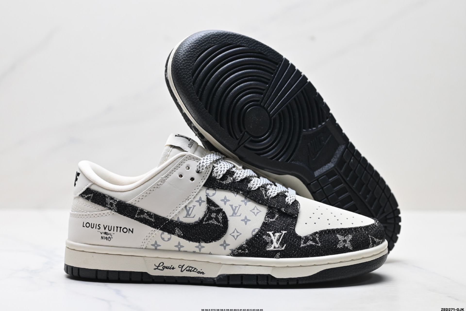 Nike Dunk Low Retro ‘DIY高端定制’耐克 低帮休闲运动板鞋  JH8310-946