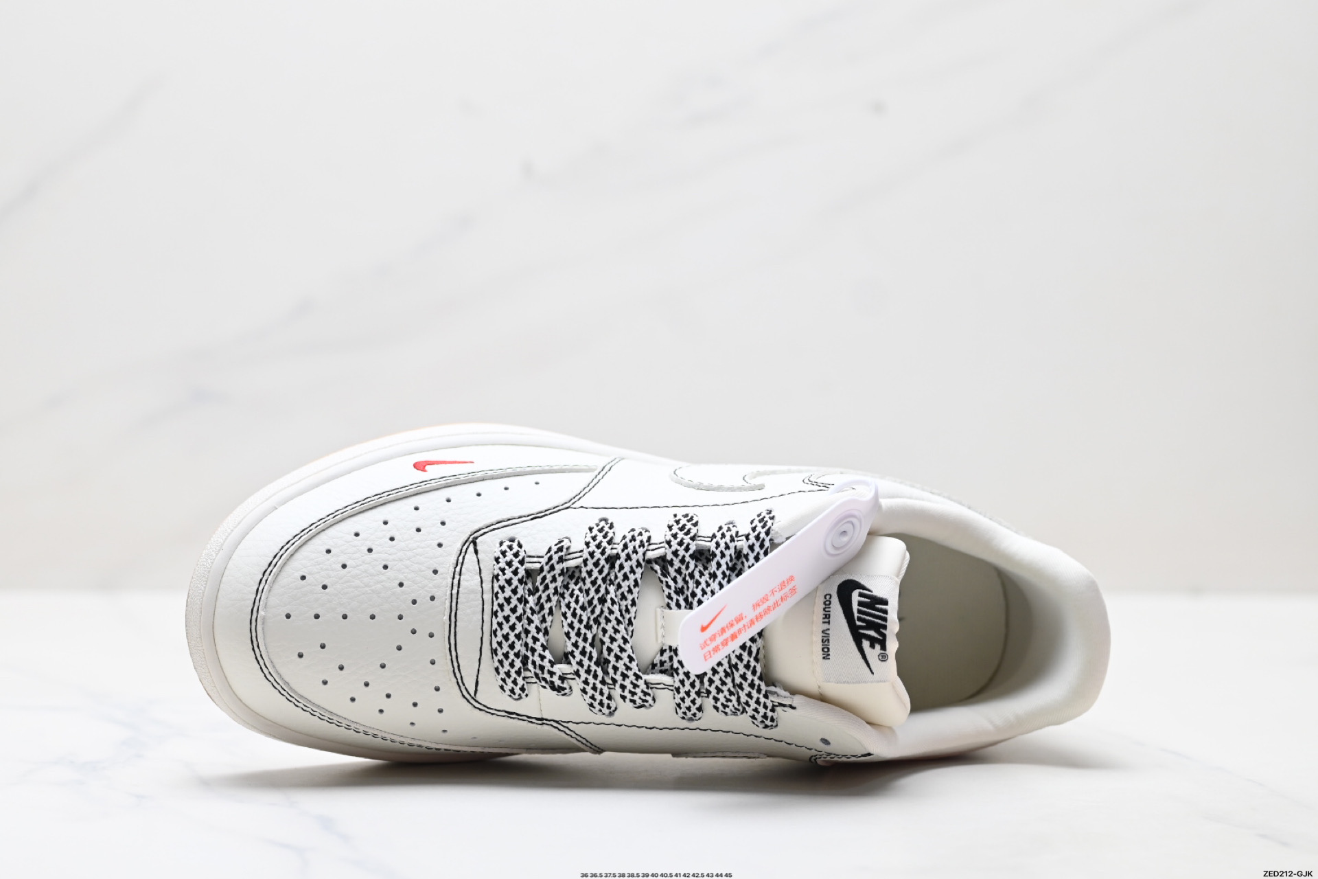 NIKE COURT VISION LO ‘DIY’定制 低帮百搭 透气休闲运动板鞋 CS5288-013 NIKE COURT VISION LO ‘DIY’定制 低帮百搭 透气休闲运动板鞋 CS5288-013