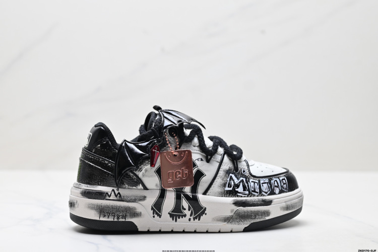 MLB Chunky Liner PU 'DIY' Low-Top Sneakers - Stylish, Versatile, and Comfortable 1 MLB Chunky Liner PU ‘DIY’ Low-Top Sneakers – Stylish, Versatile, and Comfortable