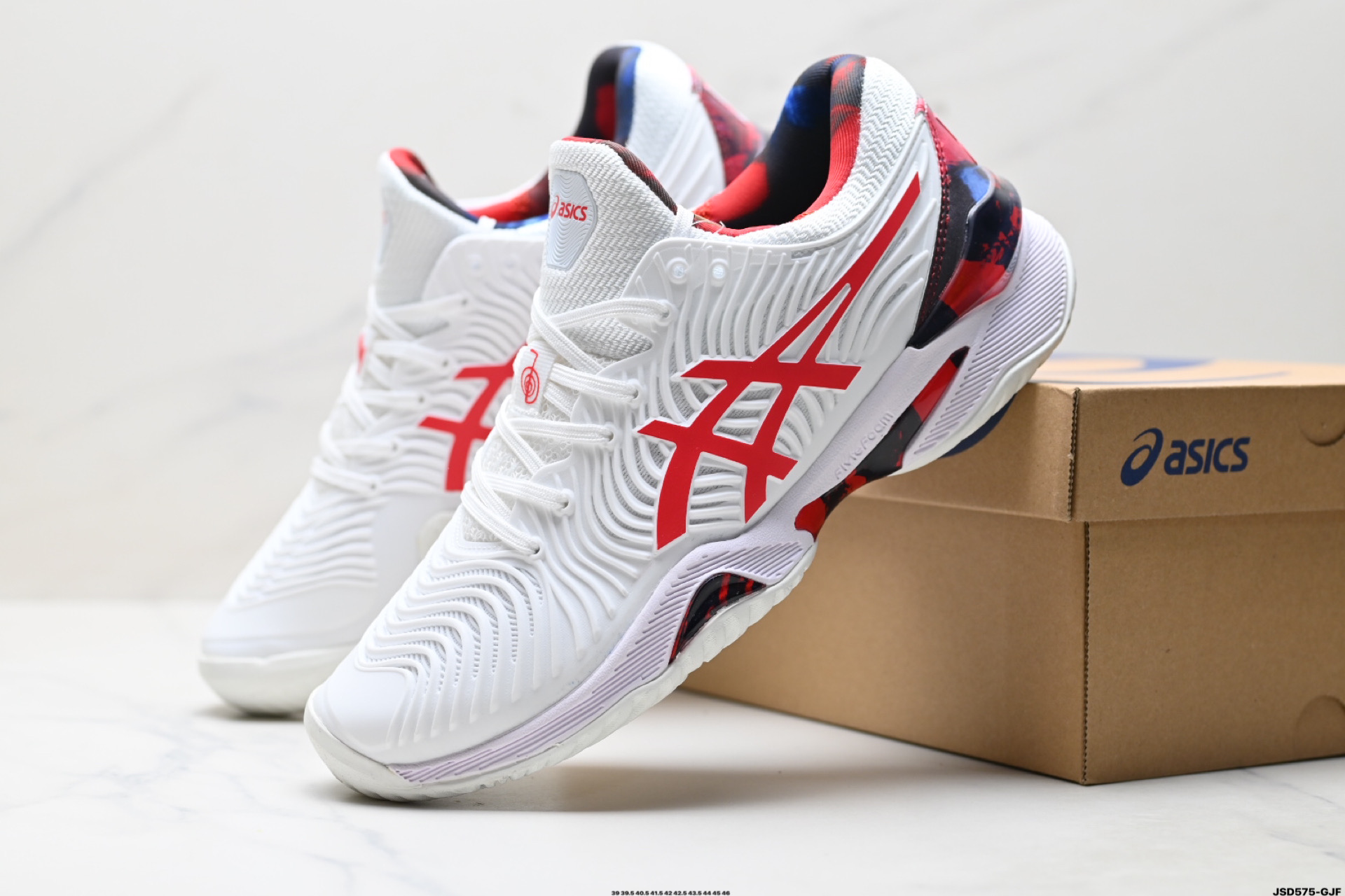 Asics Court FF 2 Novak Clay 亚瑟士 耐磨透气 低帮专业网球鞋 1041A083-005-莆田鞋,莆田鞋货源,高仿鞋,高仿鞋货源,安福档口,莆田高仿鞋,莆田鞋批发,高仿鞋批发,莆田高仿运动鞋,高仿运动鞋,莆田运动鞋 Asics Court FF 2 Novak Clay 亚瑟士 耐磨透气 低帮专业网球鞋 1041A083-005