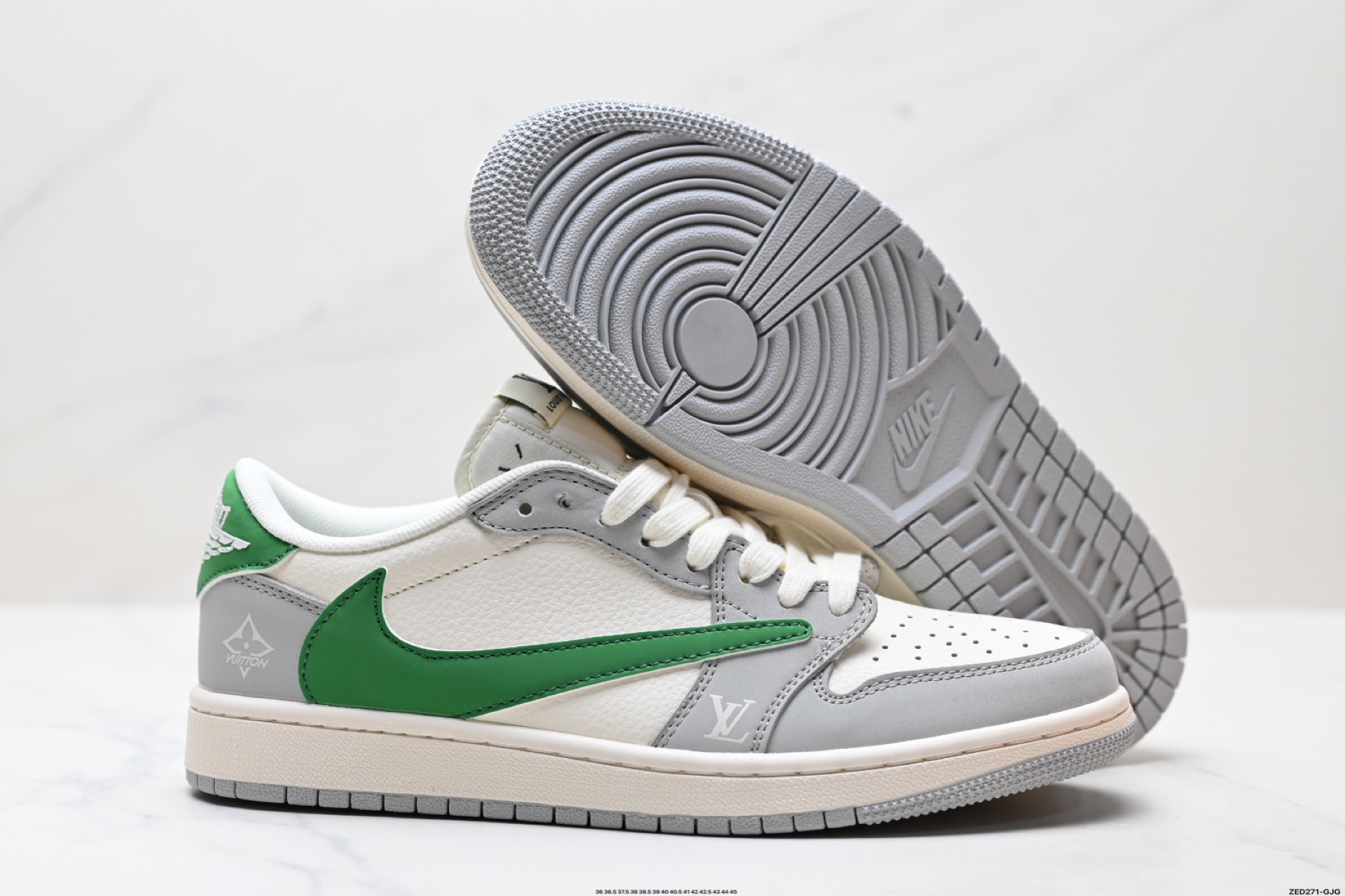 Nike Air Jordan 1 x Travis Scott AJ1倒勾 乔一倒钩 ‘DIY’定制 耐克 低帮文化篮球鞋 ZH2598-166-High Quatity Cheap Brand wholesale wholesaler seller Clothes Bags handbags Sneakers Top Fashion Clothing Shoes from China Factory Chinese suppliers best Quality Beautiful Price Nike Air Jordan 1 x Travis Scott AJ1倒勾 乔一倒钩 ‘DIY’定制 耐克 低帮文化篮球鞋 ZH2598-166