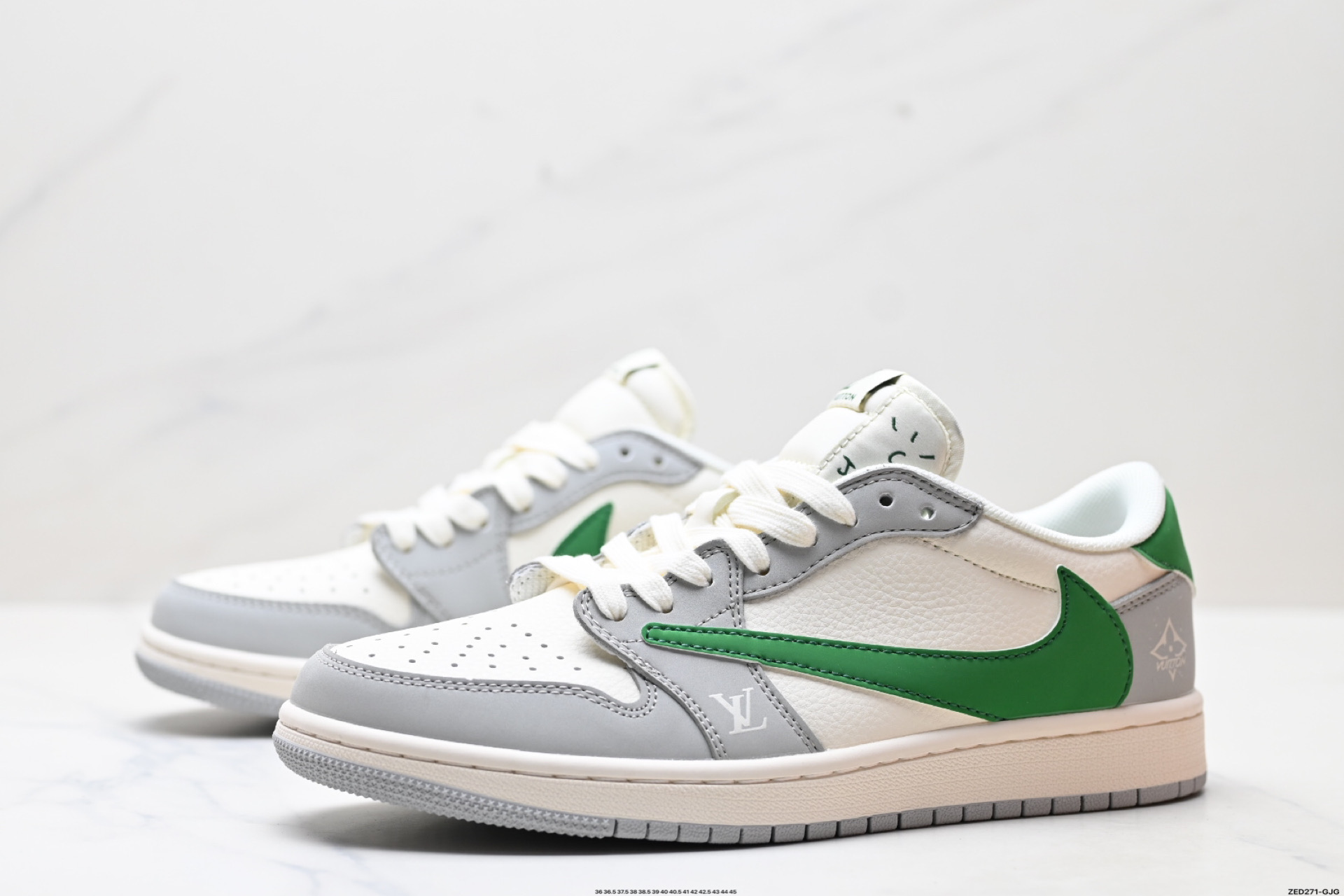 Nike Air Jordan 1 x Travis Scott AJ1倒勾 乔一倒钩 ‘DIY’定制 耐克 低帮文化篮球鞋 ZH2598-166-High Quatity Cheap Brand wholesale wholesaler seller Clothes Bags handbags Sneakers Top Fashion Clothing Shoes from China Factory Chinese suppliers best Quality Beautiful Price Nike Air Jordan 1 x Travis Scott AJ1倒勾 乔一倒钩 ‘DIY’定制 耐克 低帮文化篮球鞋 ZH2598-166