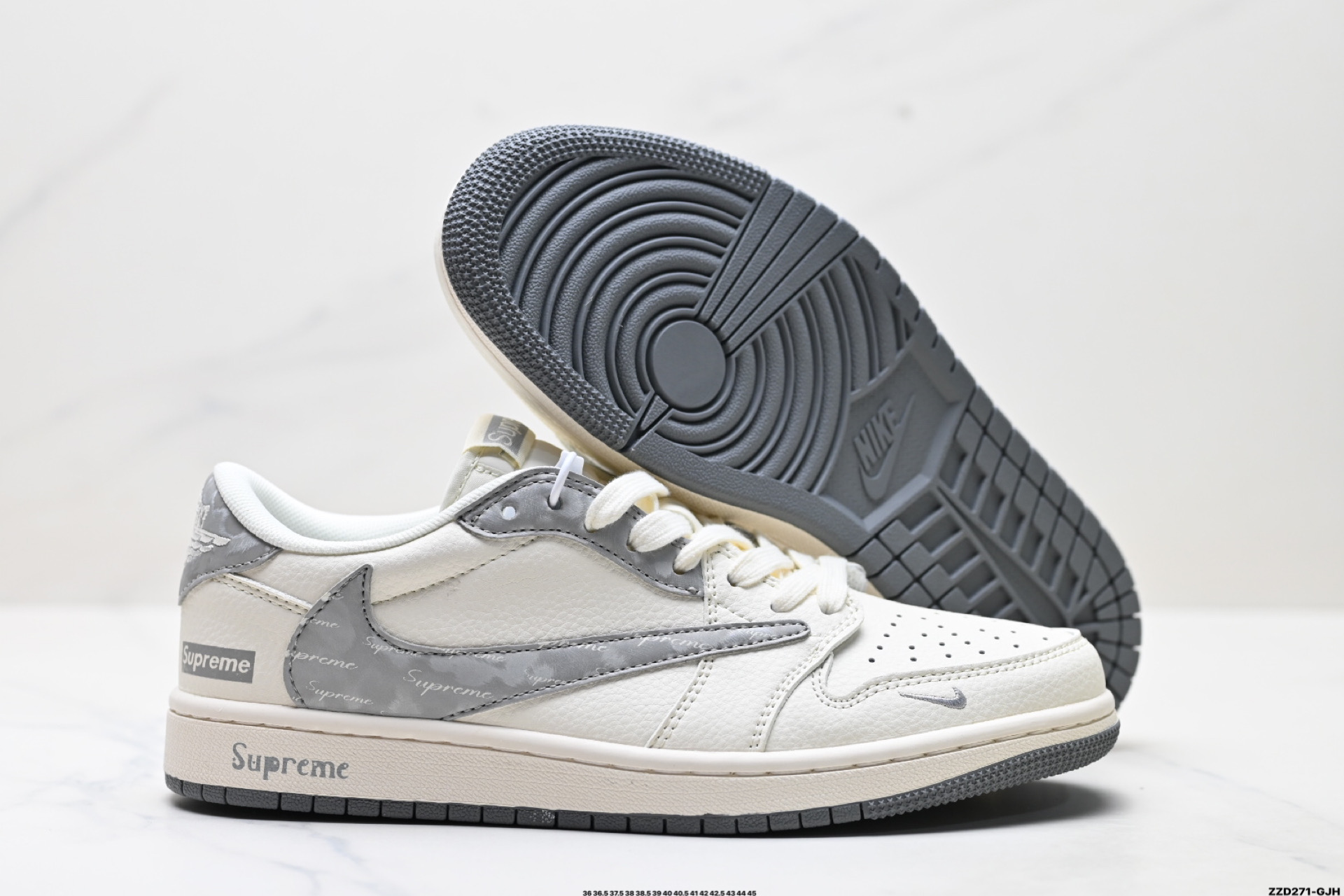 Nike Air Jordan 1 x Travis Scott AJ1倒勾 乔一倒钩 ‘DIY’定制 耐克 低帮文化篮球鞋 HS8068-023-High Quatity Cheap Brand wholesale wholesaler seller Clothes Bags handbags Sneakers Top Fashion Clothing Shoes from China Factory Chinese suppliers best Quality Beautiful Price Nike Air Jordan 1 x Travis Scott AJ1倒勾 乔一倒钩 ‘DIY’定制 耐克 低帮文化篮球鞋 HS8068-023