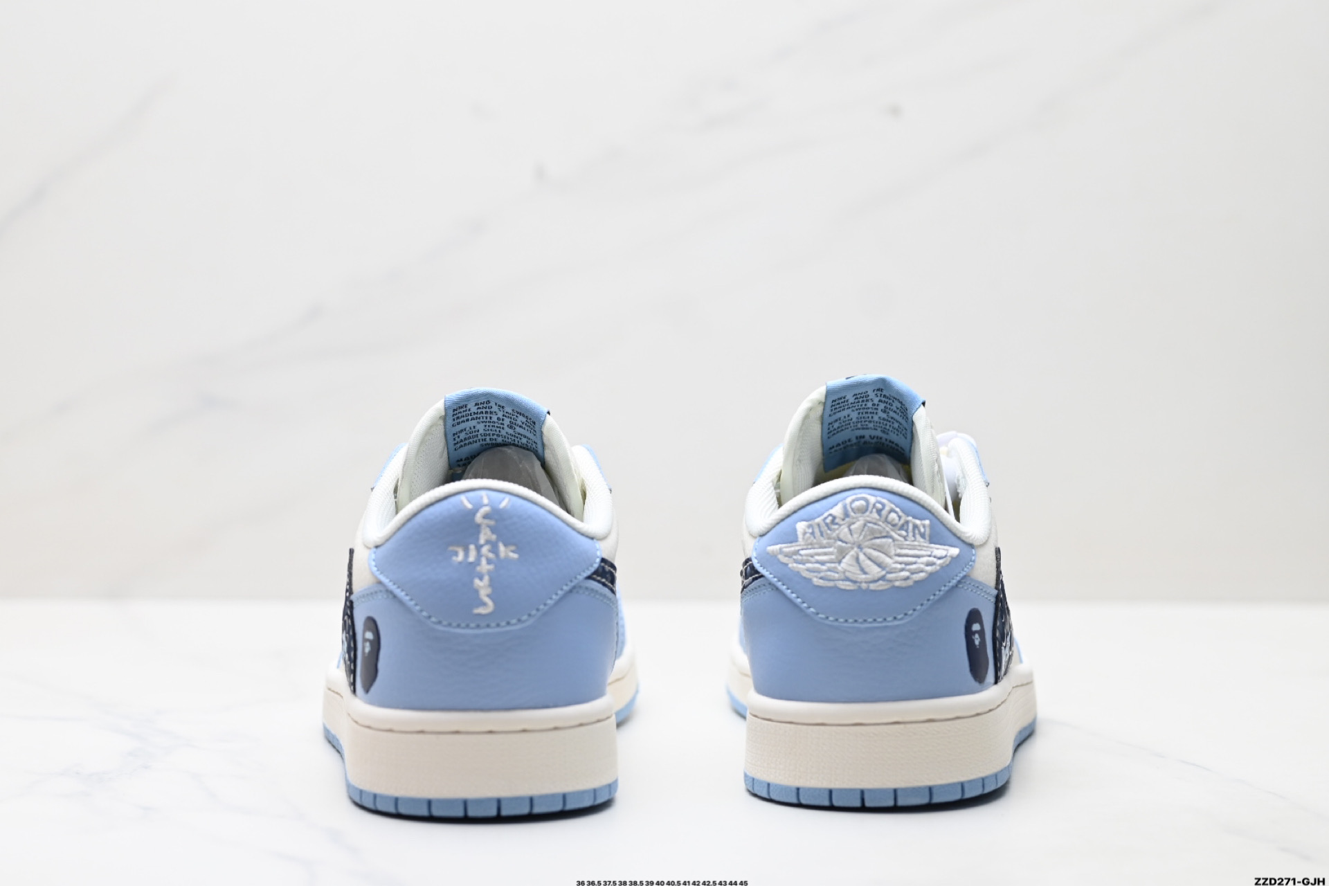 Nike Air Jordan 1 x Travis Scott AJ1倒勾 乔一倒钩 ‘DIY’定制 耐克 低帮文化篮球鞋 HS8068-022-High Quatity Cheap Brand wholesale wholesaler seller Clothes Bags handbags Sneakers Top Fashion Clothing Shoes from China Factory Chinese suppliers best Quality Beautiful Price Nike Air Jordan 1 x Travis Scott AJ1倒勾 乔一倒钩 ‘DIY’定制 耐克 低帮文化篮球鞋 HS8068-022